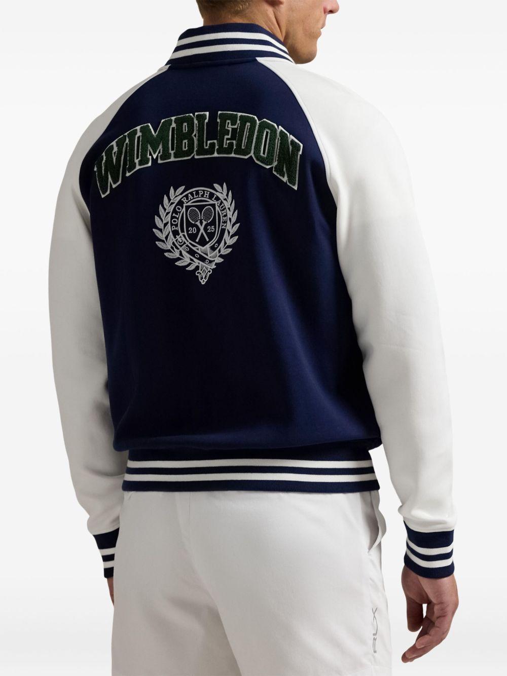 x Wimbledon knitted bomber jacket Product Image