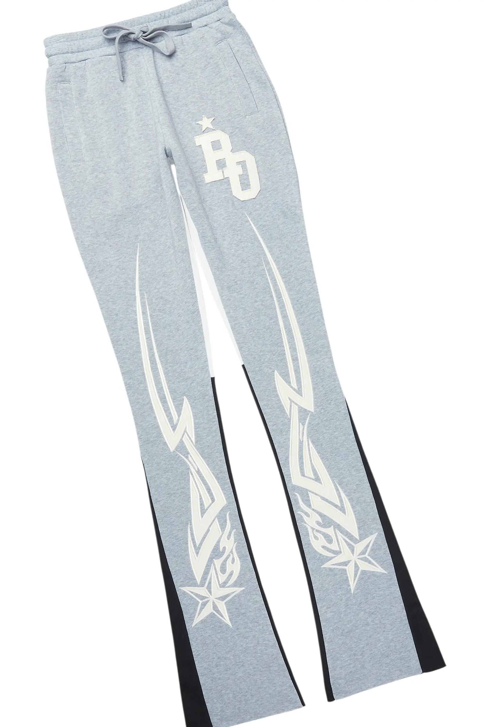 Danehsa Heather Grey Super Stacked Trackset Female Product Image