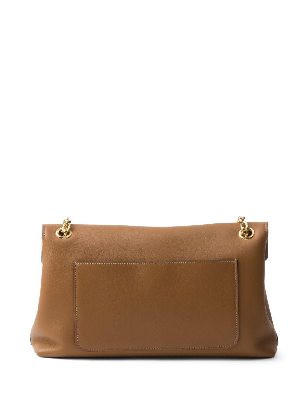 medium leather shoulder bag Product Image