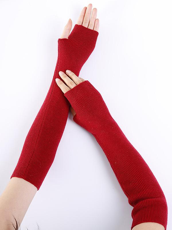 Knitted 7 Colors Sleevelet Accessories Product Image