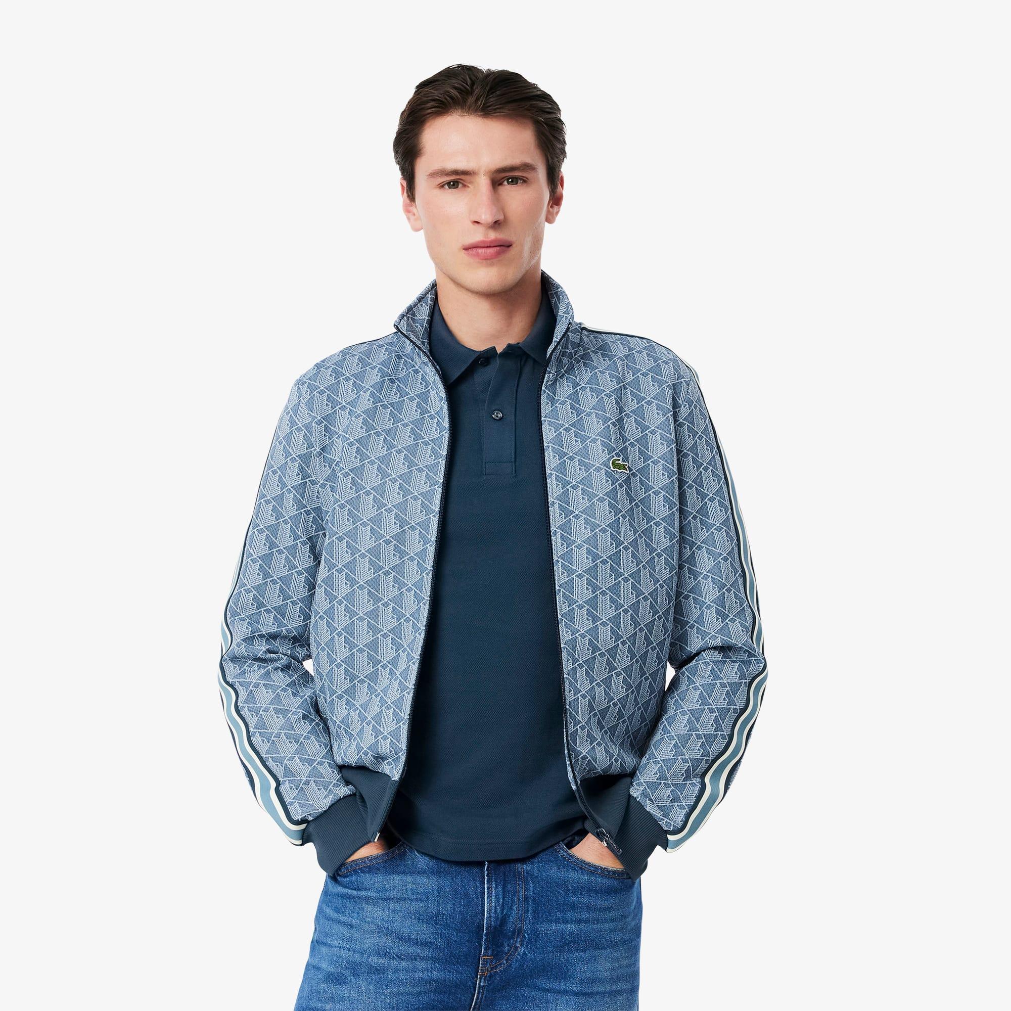 Paris Zip-Up Jacquard Track Jacket Product Image