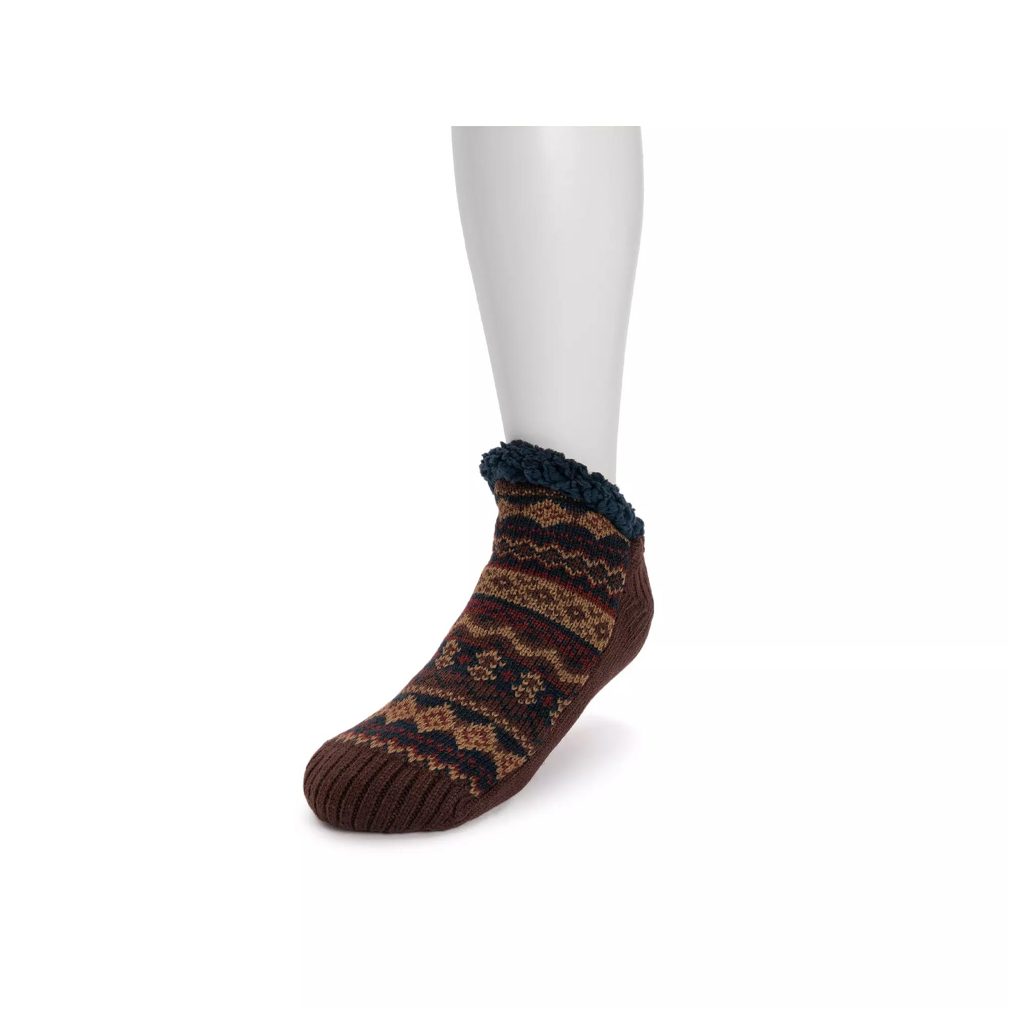 Men's MUK LUKS® Ankle Cabin Socks,  Product Image