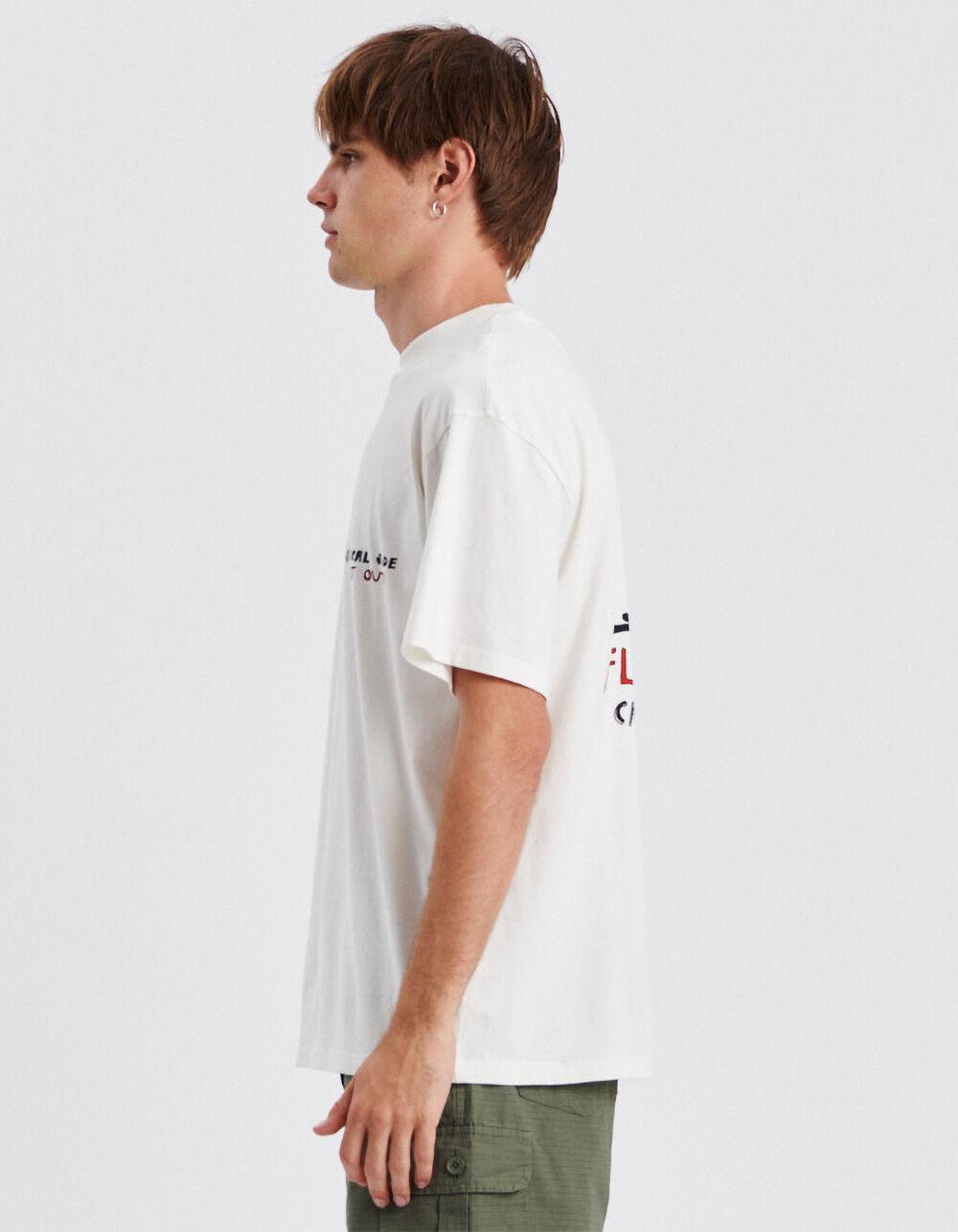 THE CRITICAL SLIDE SOCIETY Flat Out Mens Tee - WHITE Product Image