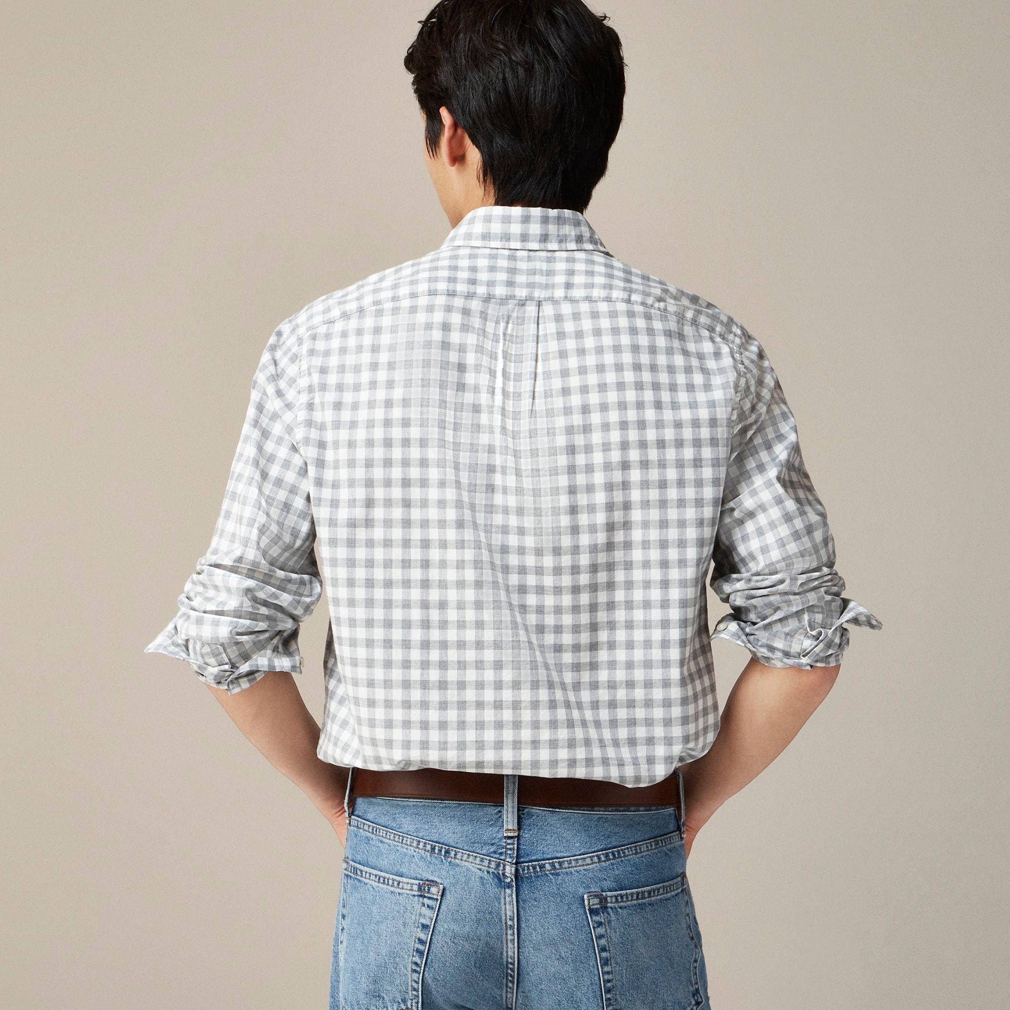 Secret Wash cotton poplin shirt Product Image