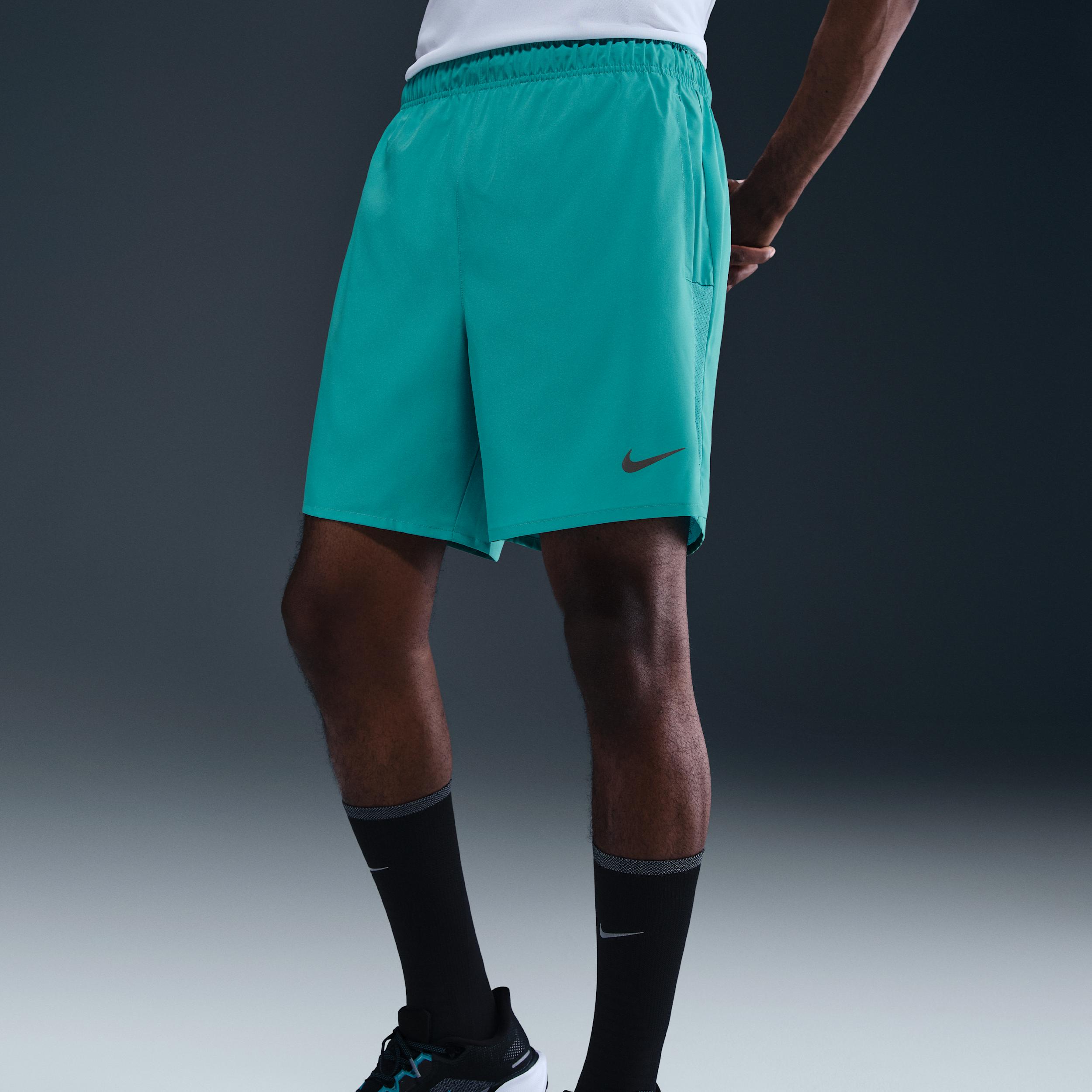 Nike Mens Challenger Dri-FIT 7 2-in-1 Running Shorts | DV9357-345 Product Image