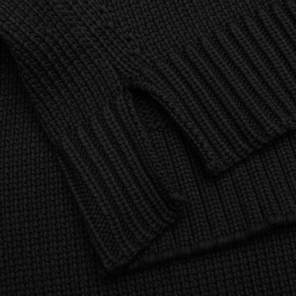 Hogan Pointelle Raglan Sleeve Sweater Polo - Coral Male Product Image