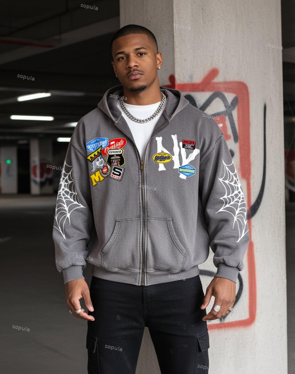 Vintage Chase Money Graphic Cotton T-Shirt Product Image