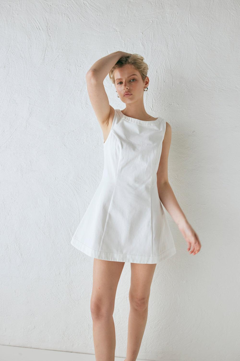 Lulu Mini Dress White Product Image