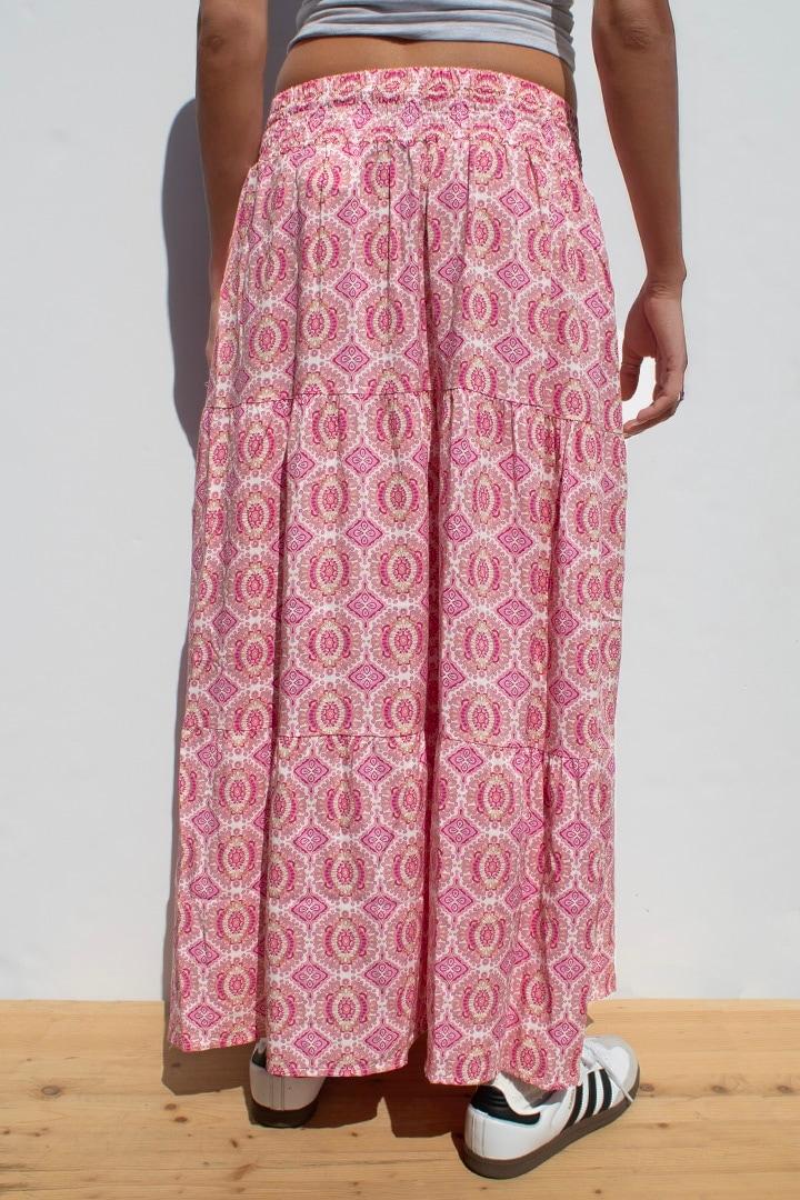 Long ruffle skirt Product Image