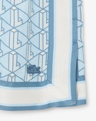 Fluid Monogram Print Shorts Product Image