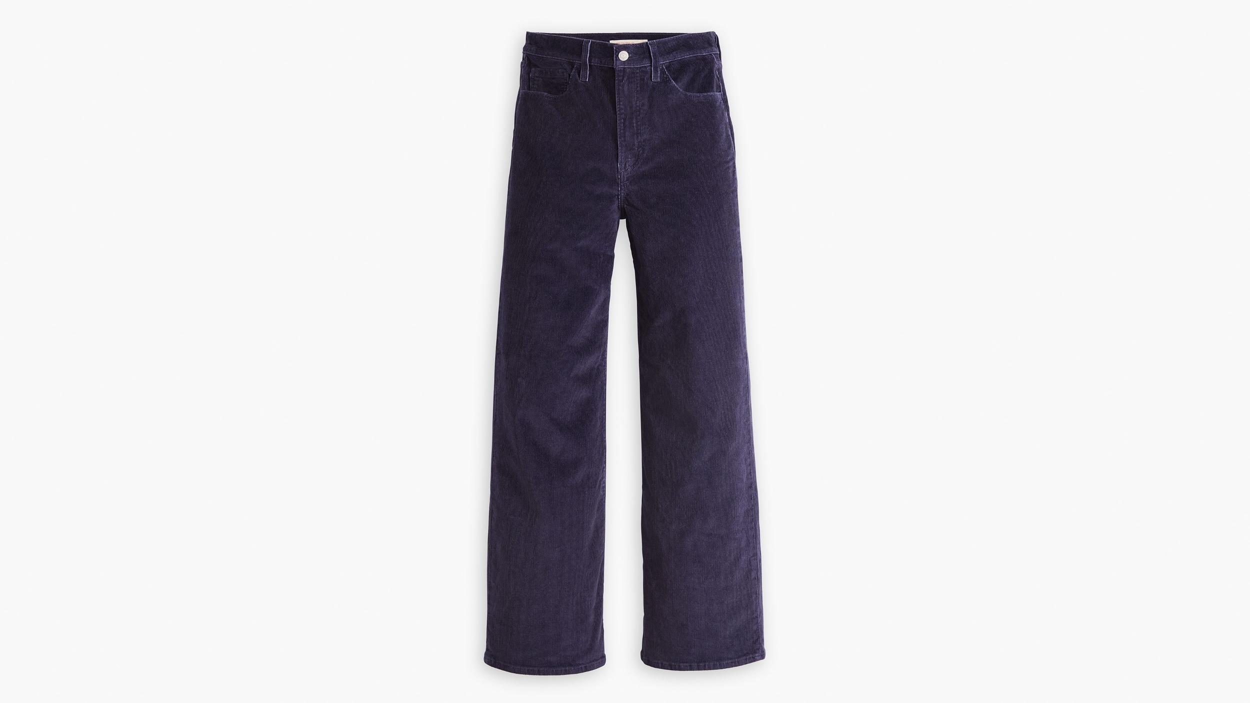 Ribcage Wide Leg Corduroy Women's Jeans Product Image