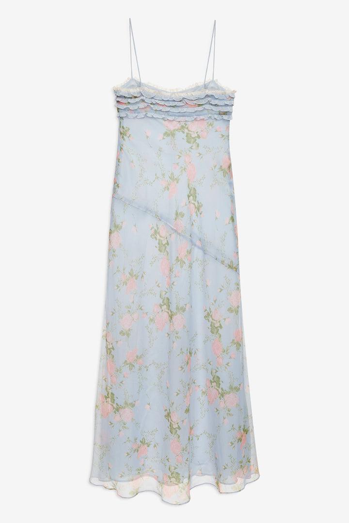 Natalie Maxi Dress — Blue Product Image