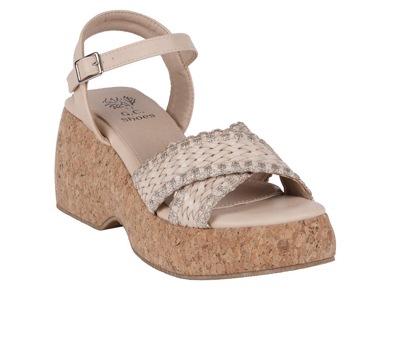 Women's GC Shoes Lucy Platform Wedge Sandals Product Image