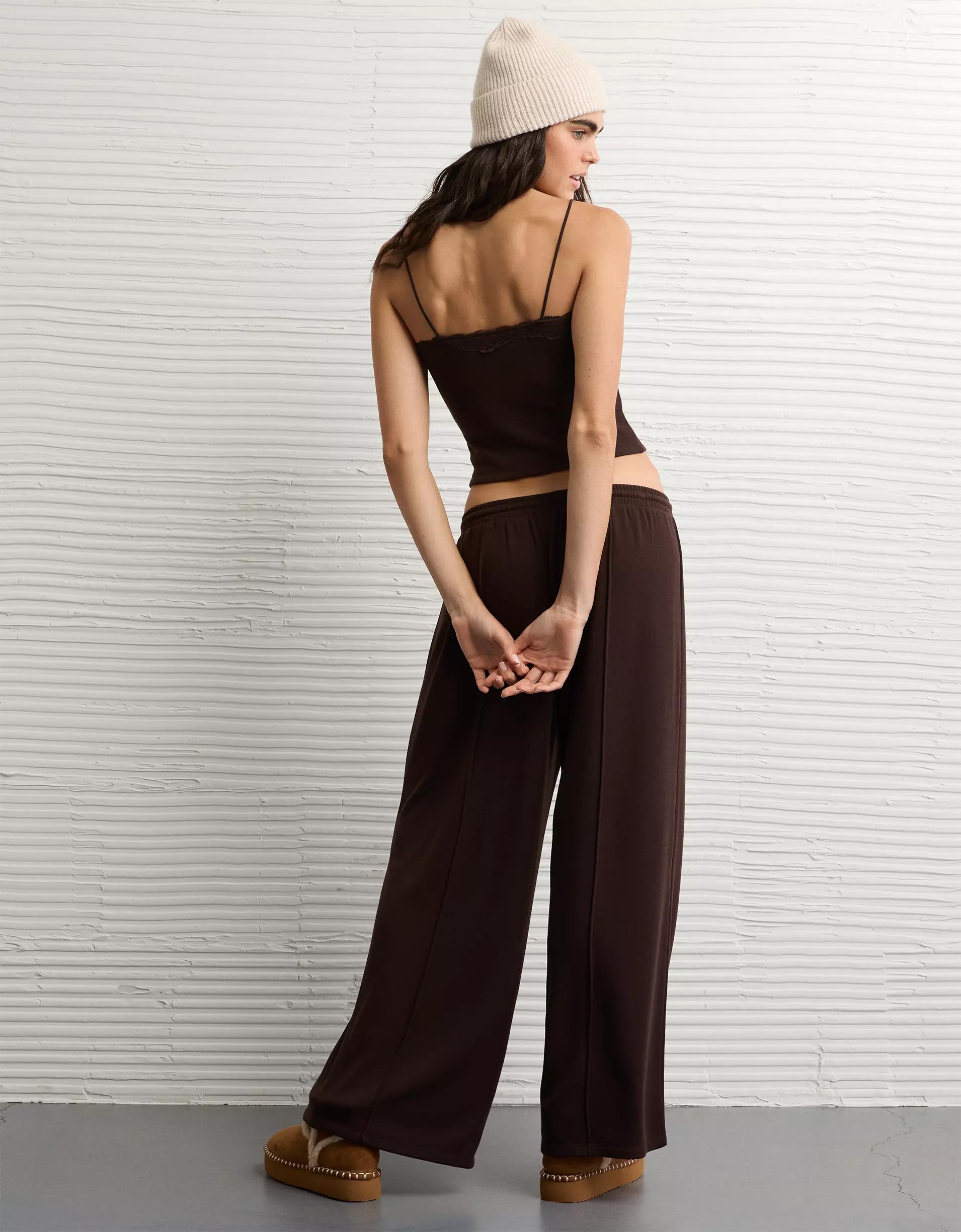 AE Lace Trim Lounge Set Product Image