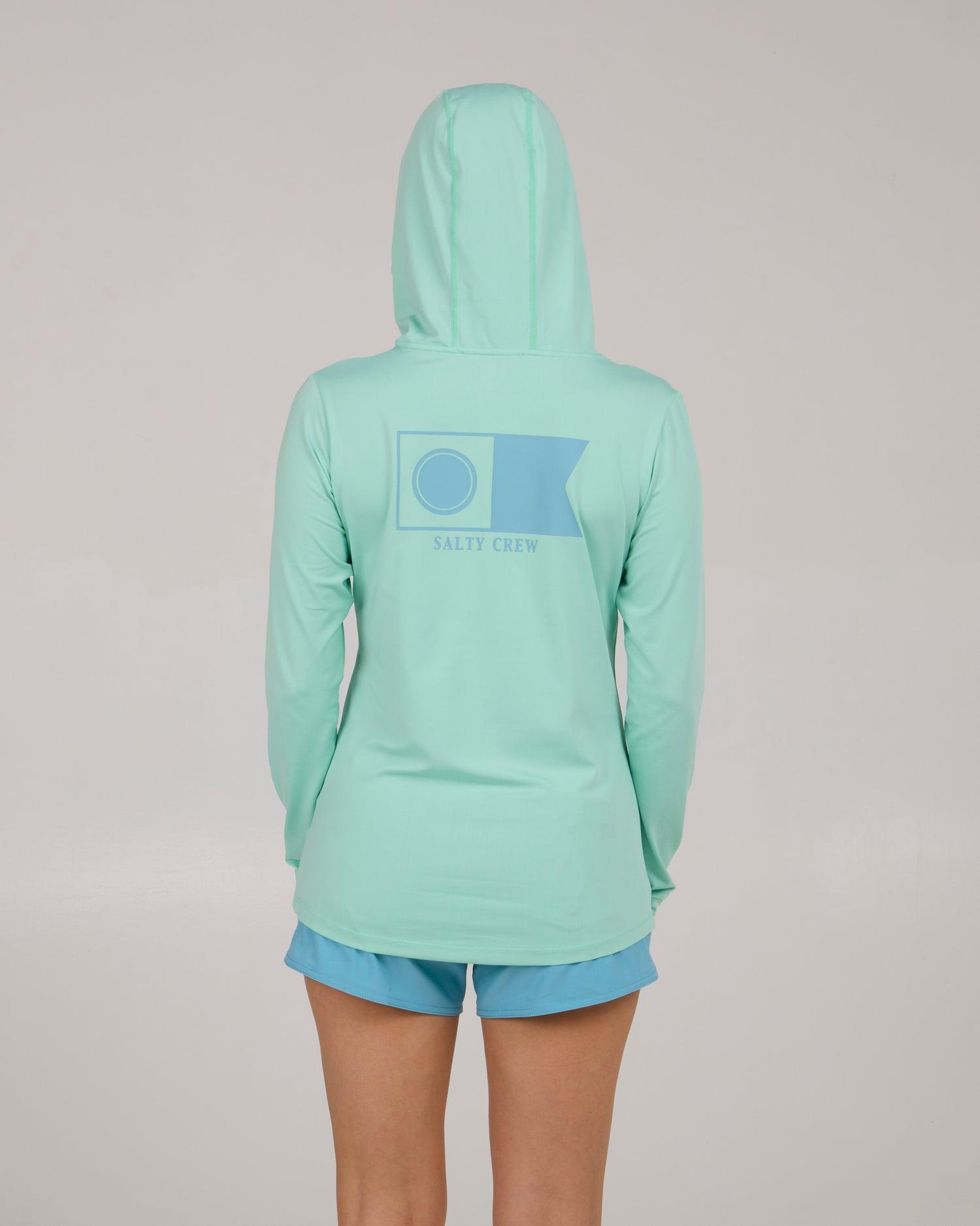 Flagship Hooded Sun Shirt  - Mint Product Image
