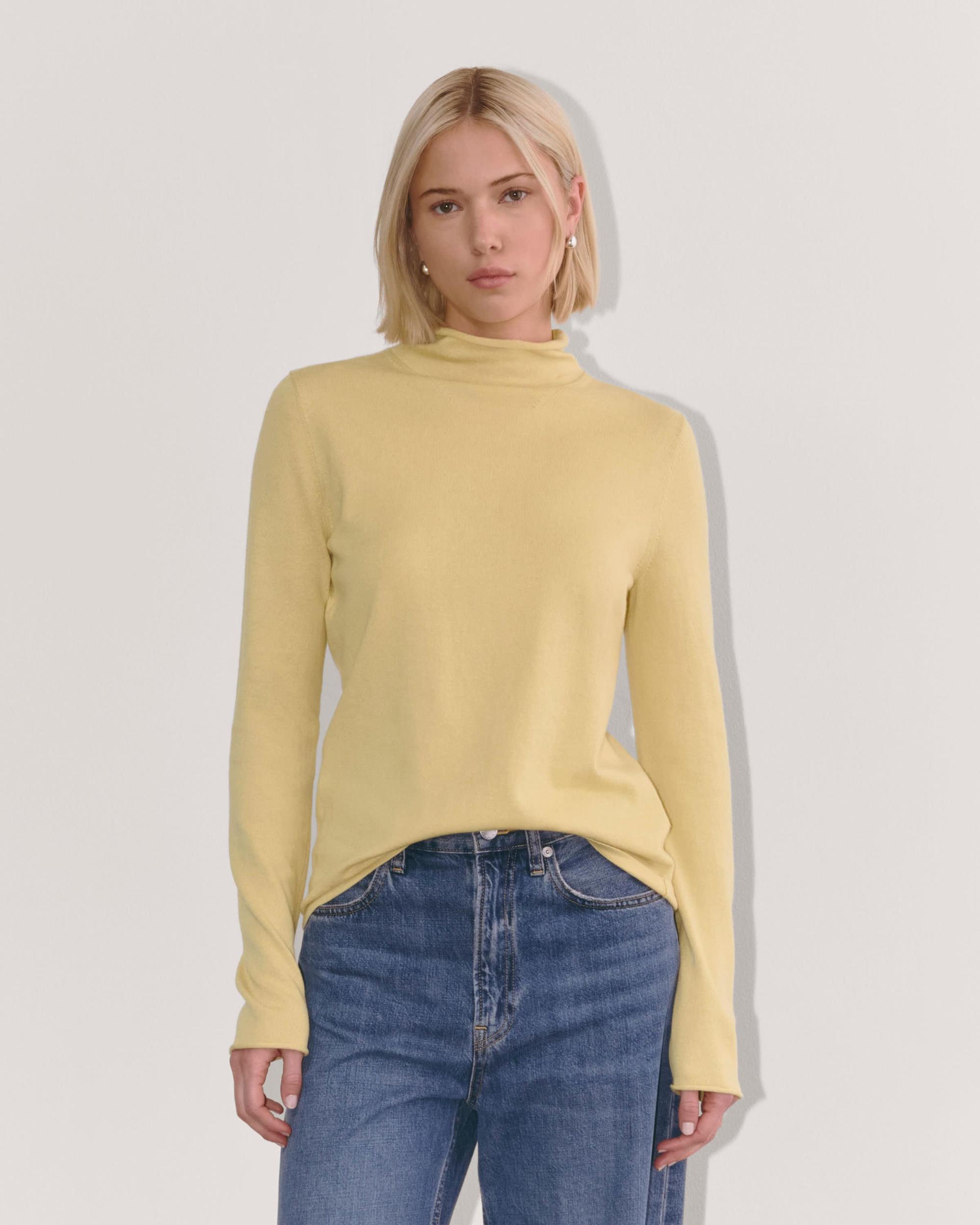 Womens Funnel Neck in Cotton Cashmere Sweater by Everlane Product Image