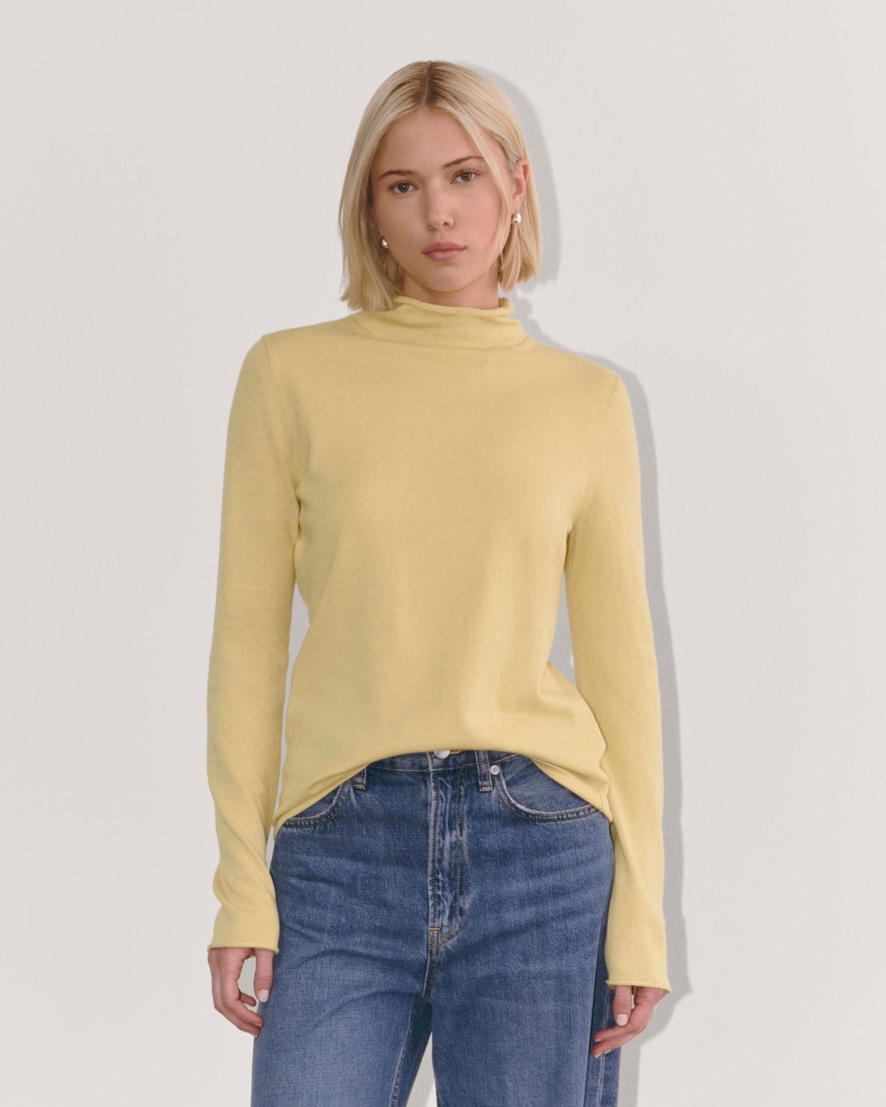 Womens Funnel Neck in Cotton Cashmere Sweater by Everlane Product Image