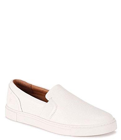 Frye Ivy Slip On Leather Sneakers Product Image