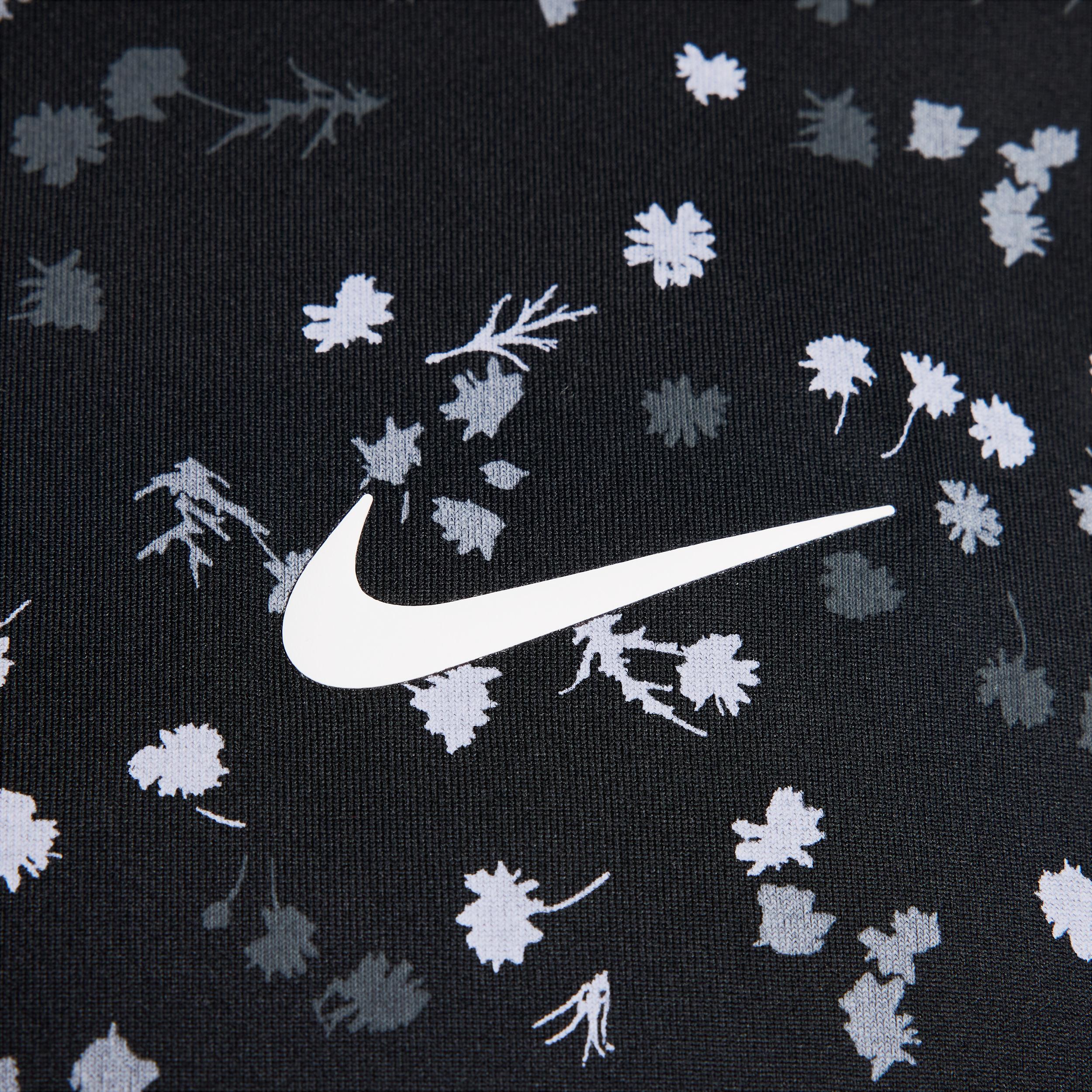 Nike Mens Dri-FIT Tour Floral Golf Polo | DX6089-010 Product Image