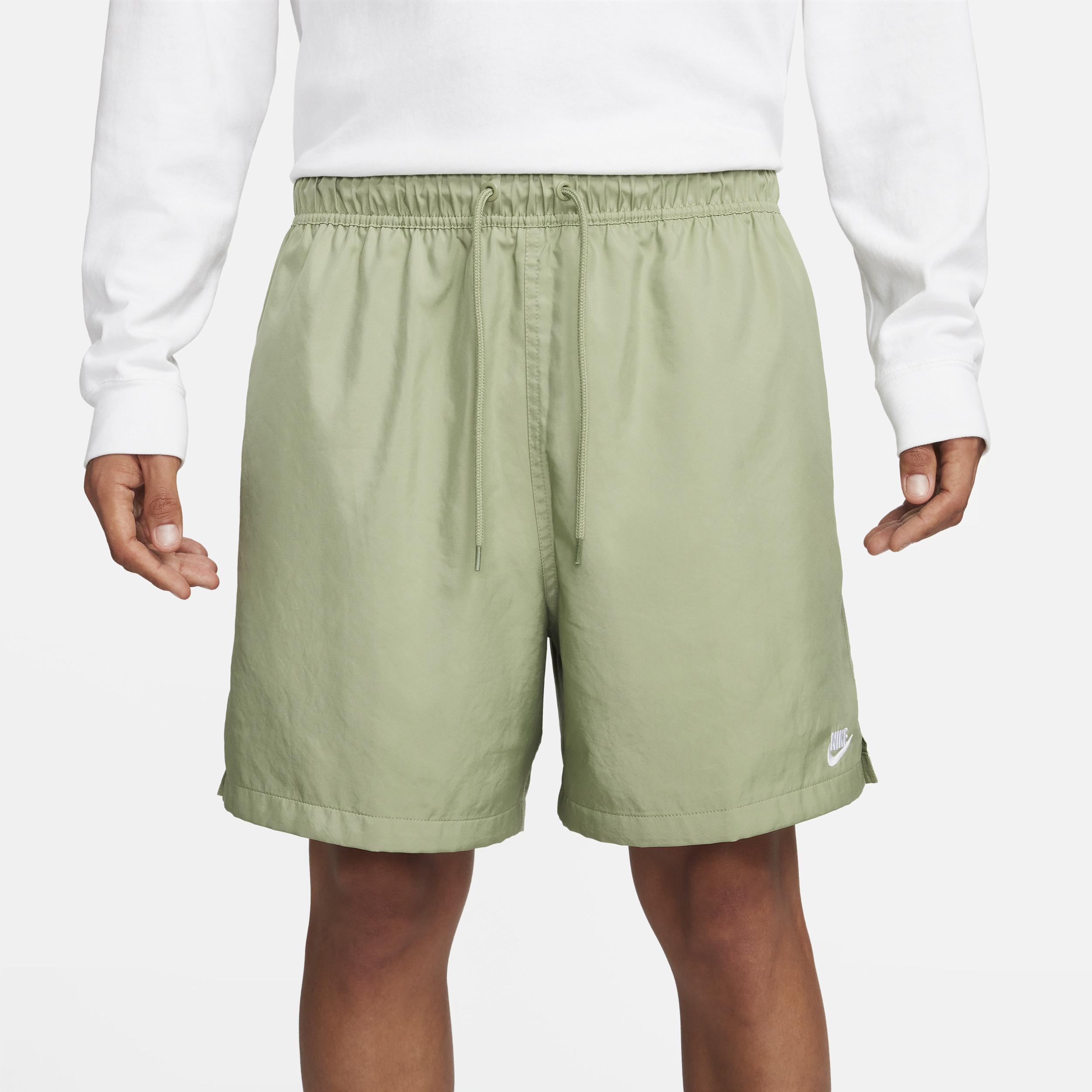 Nike Mens Nike Club Flow Shorts - Mens Black/White Product Image