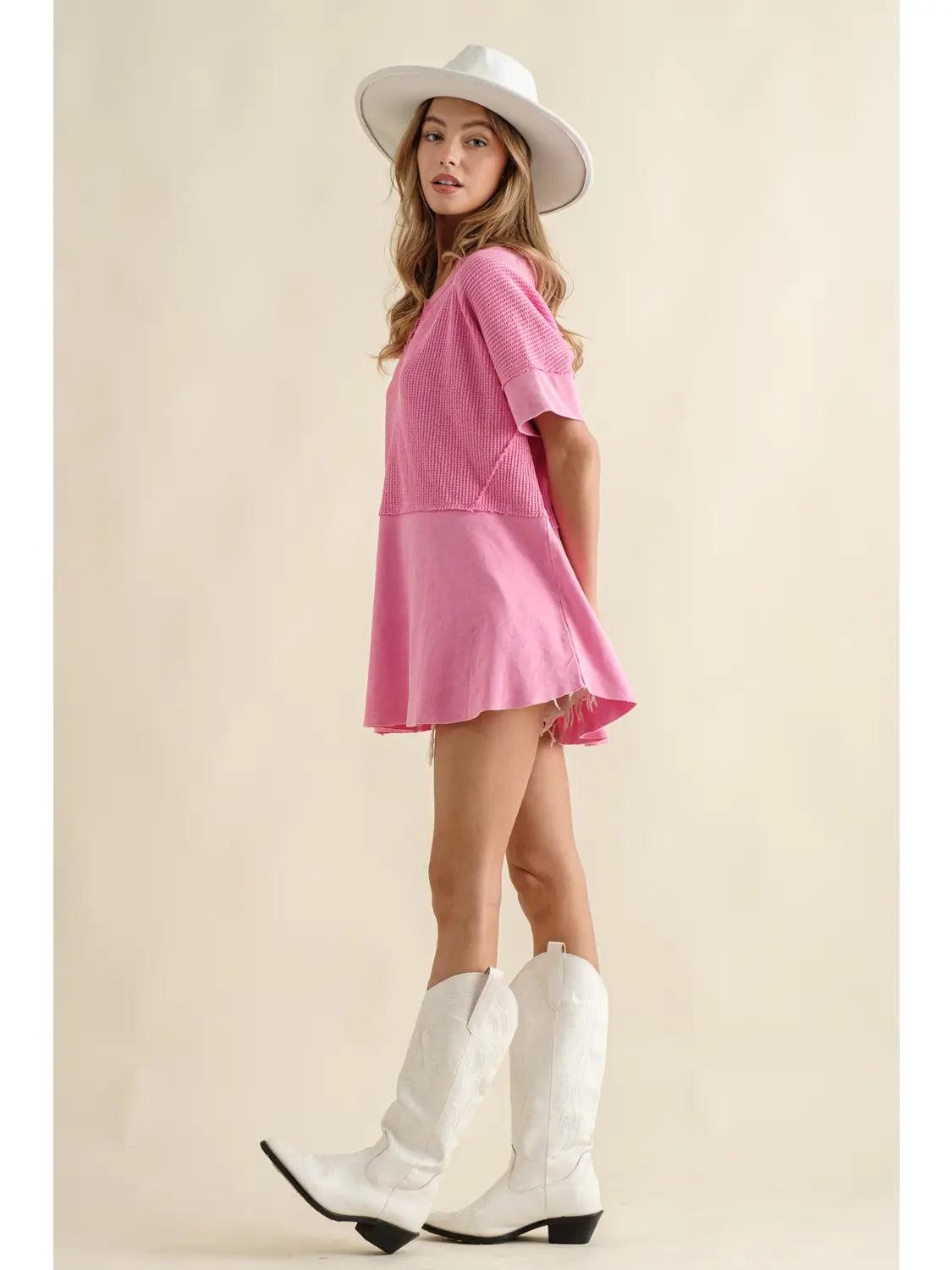 Thermal Knit Oversized Top Product Image