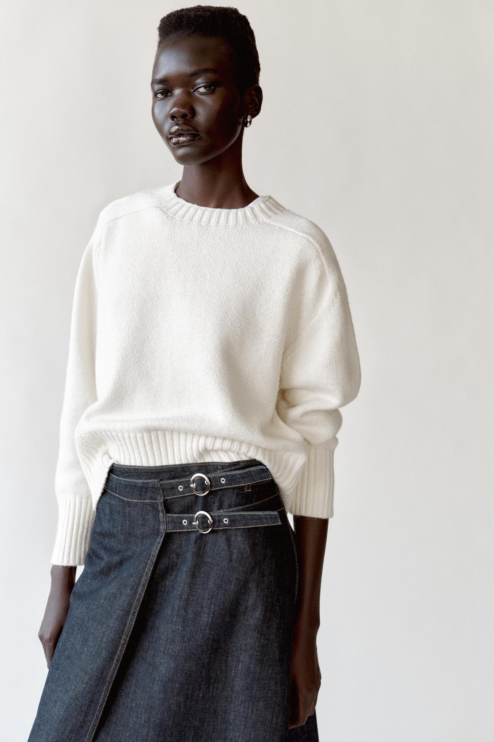 Z1975 CROSSOVER DENIM SKIRT Product Image