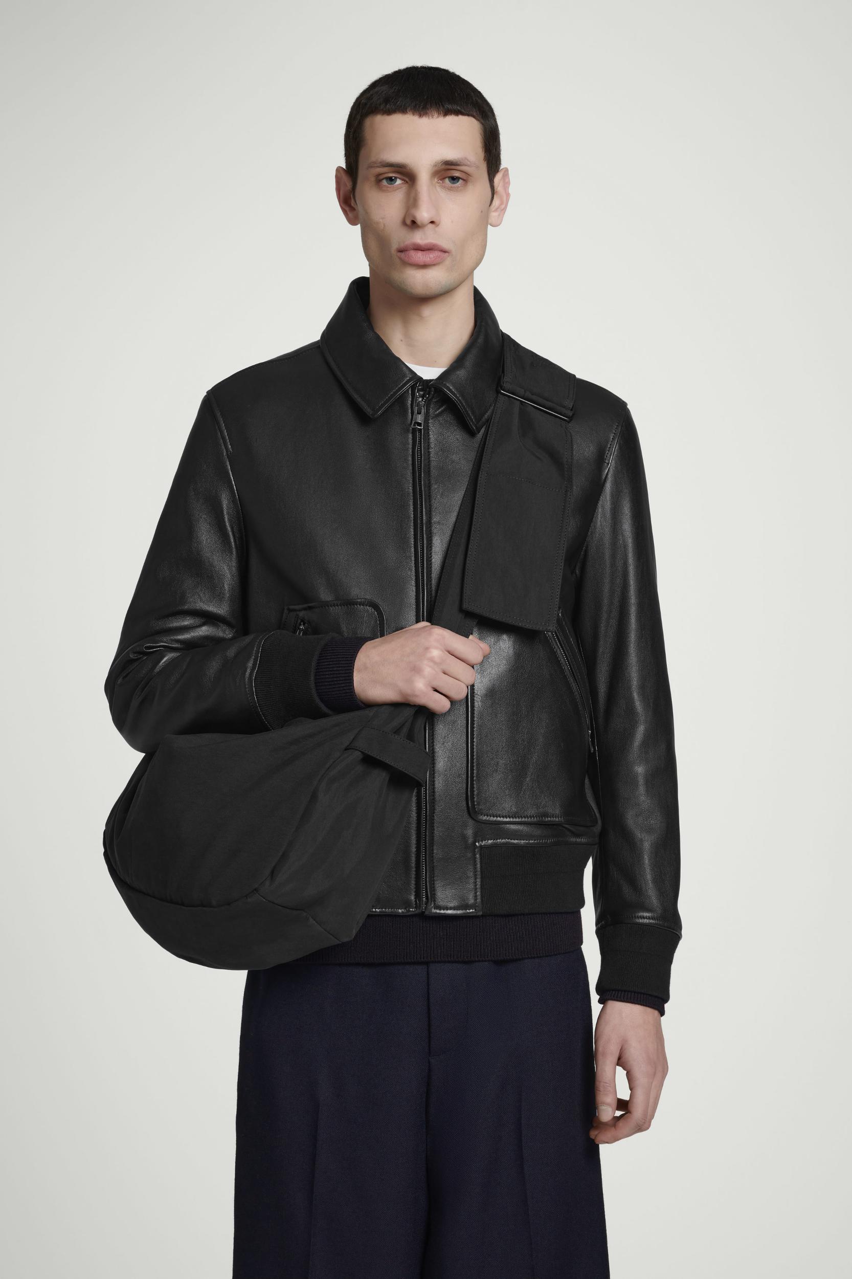 SLOUCHY WATER-REPELLENT CROSSBODY BAG - NYLON Product Image