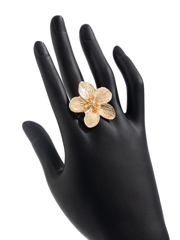 Flower Shape Geometric Rings Accessories Product Image
