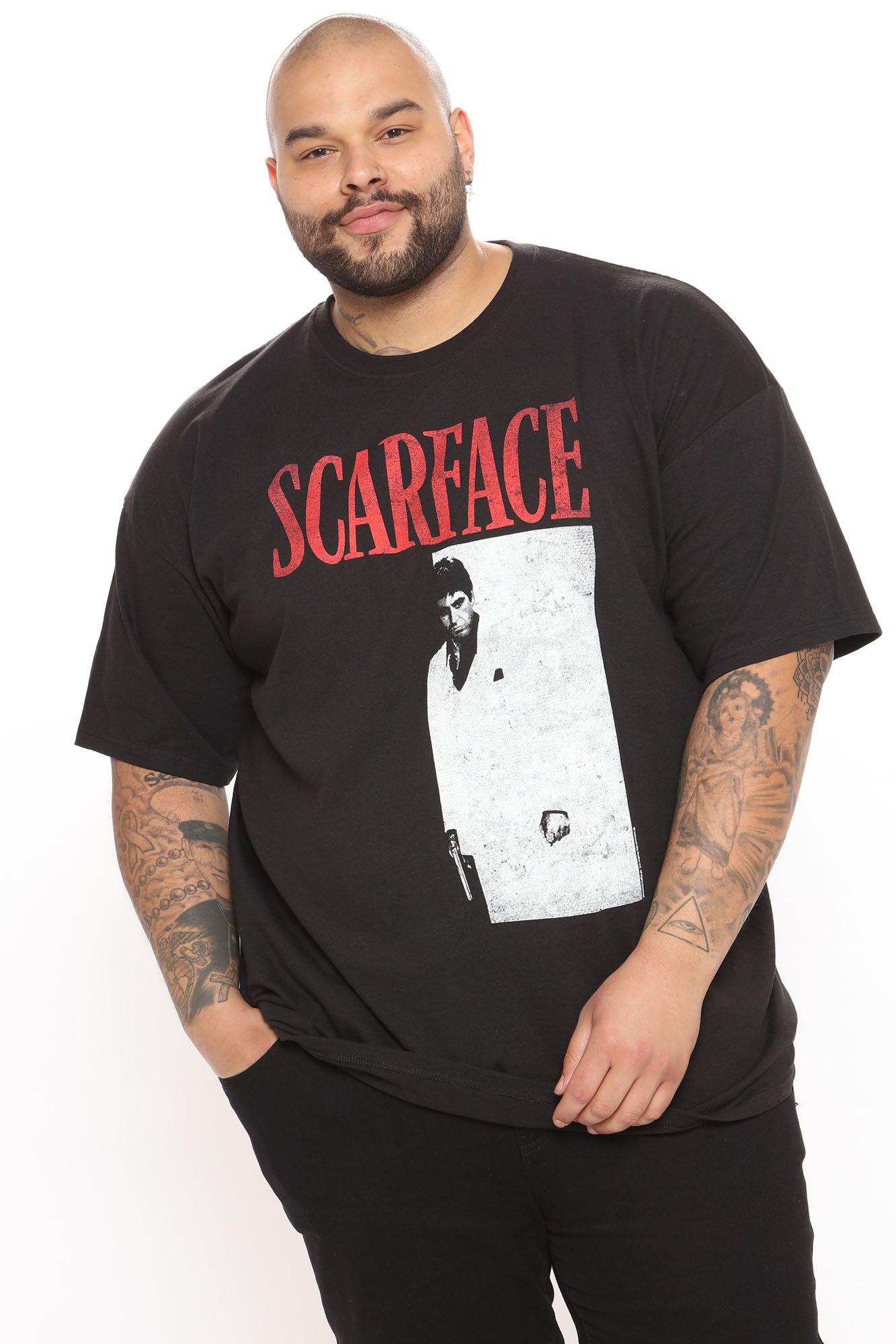 Classic Scarface Short Sleeve Tee - Black Product Image