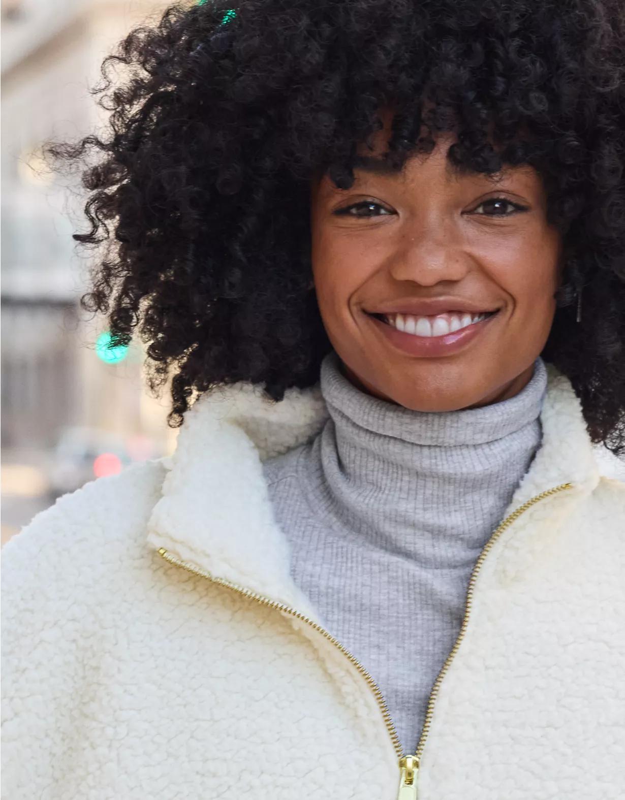 Aerie Essential Turtleneck Layering T-Shirt Product Image