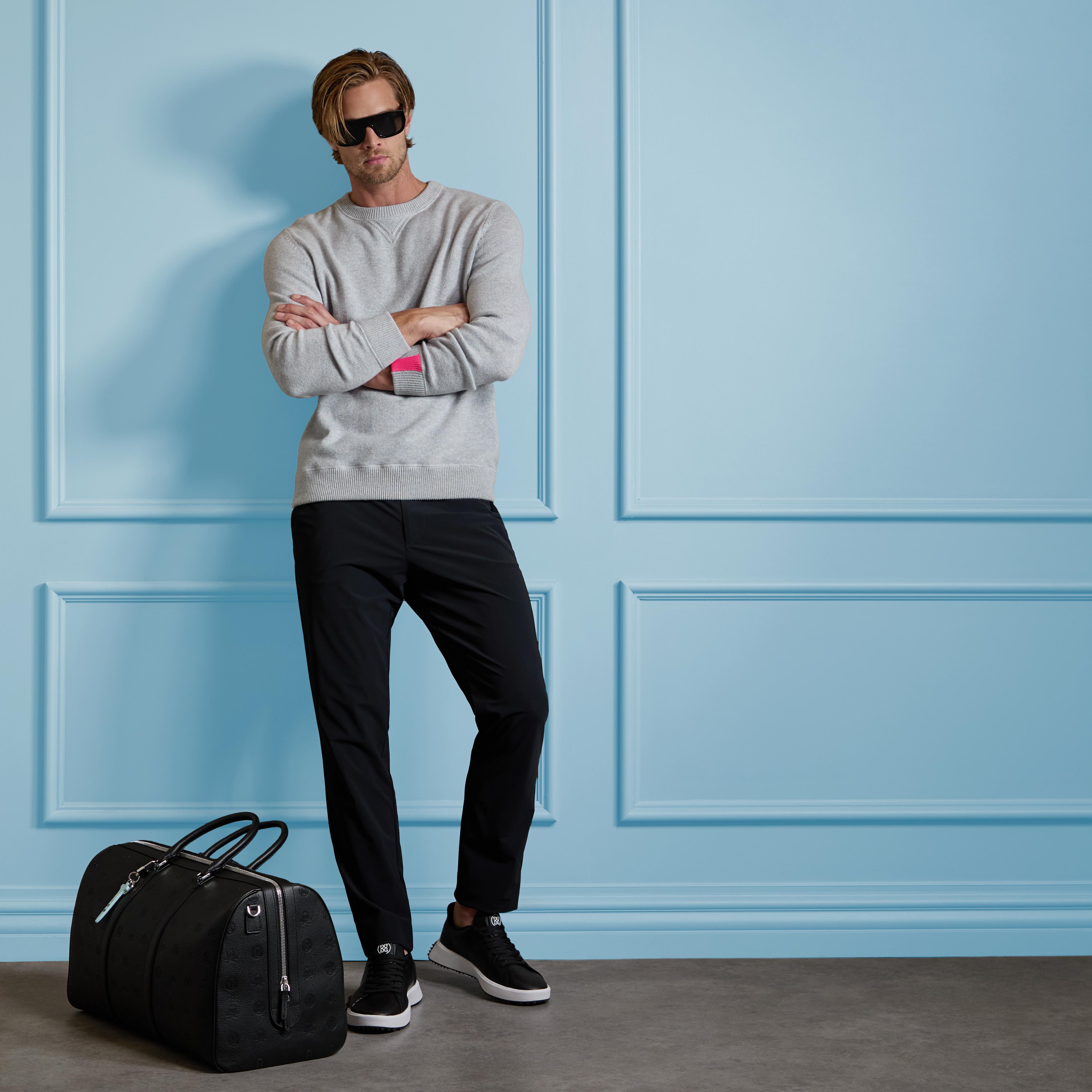 EMBOSSED SKULL & TEES LEATHER WEEKENDER Product Image