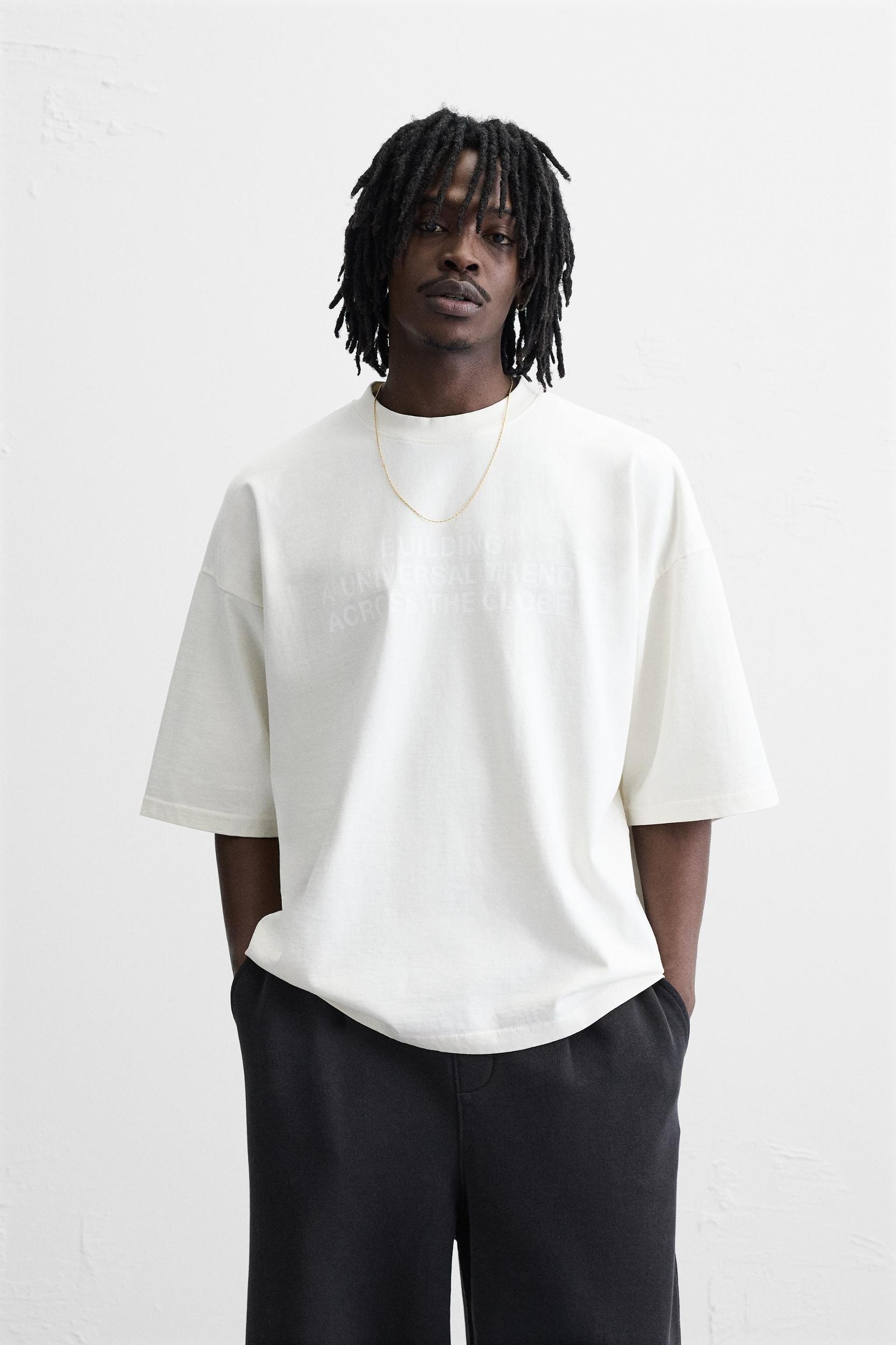 TEXT WASHED SWEATSHIRT Product Image