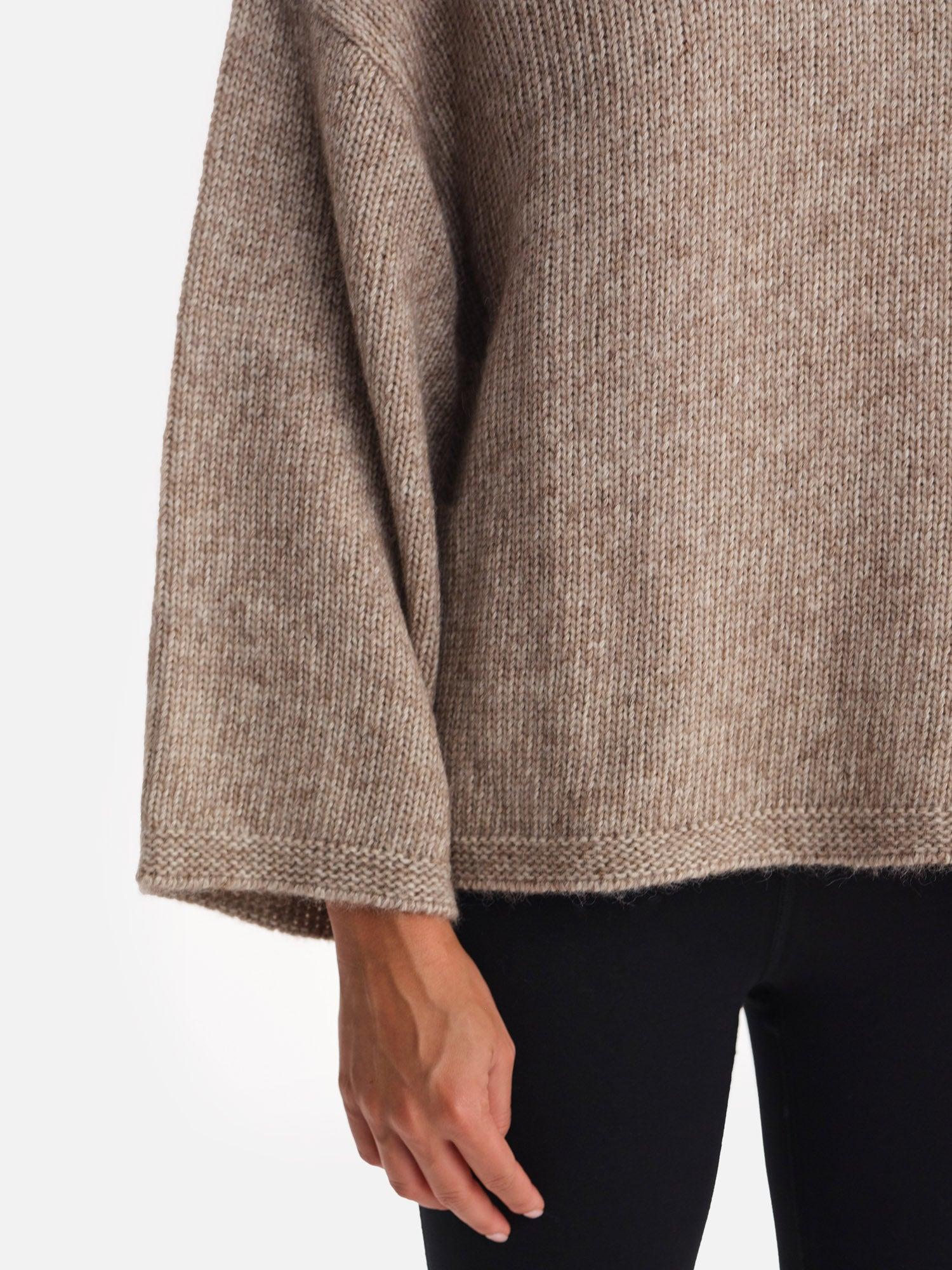 Luxe Alpaca Crewneck Pullover Female Product Image