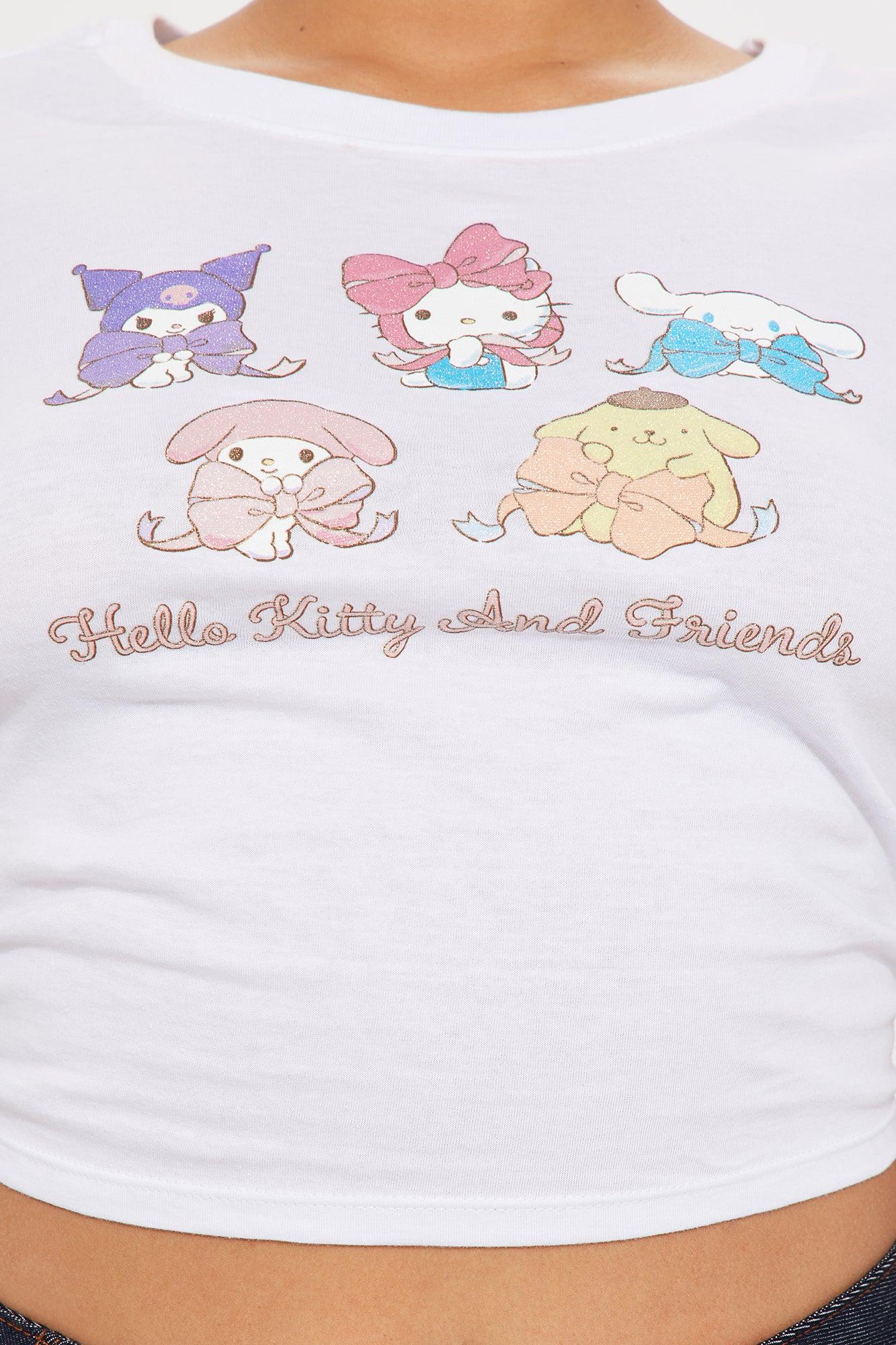 Hello Kitty And Friends Cutesy Tee - White Product Image