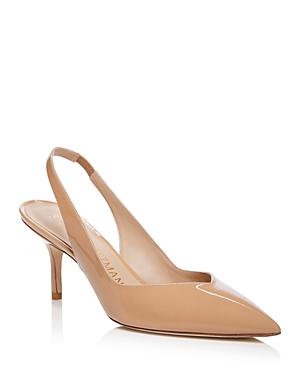 Womens Eva 75MM Patent Leather Slingback Pumps Product Image