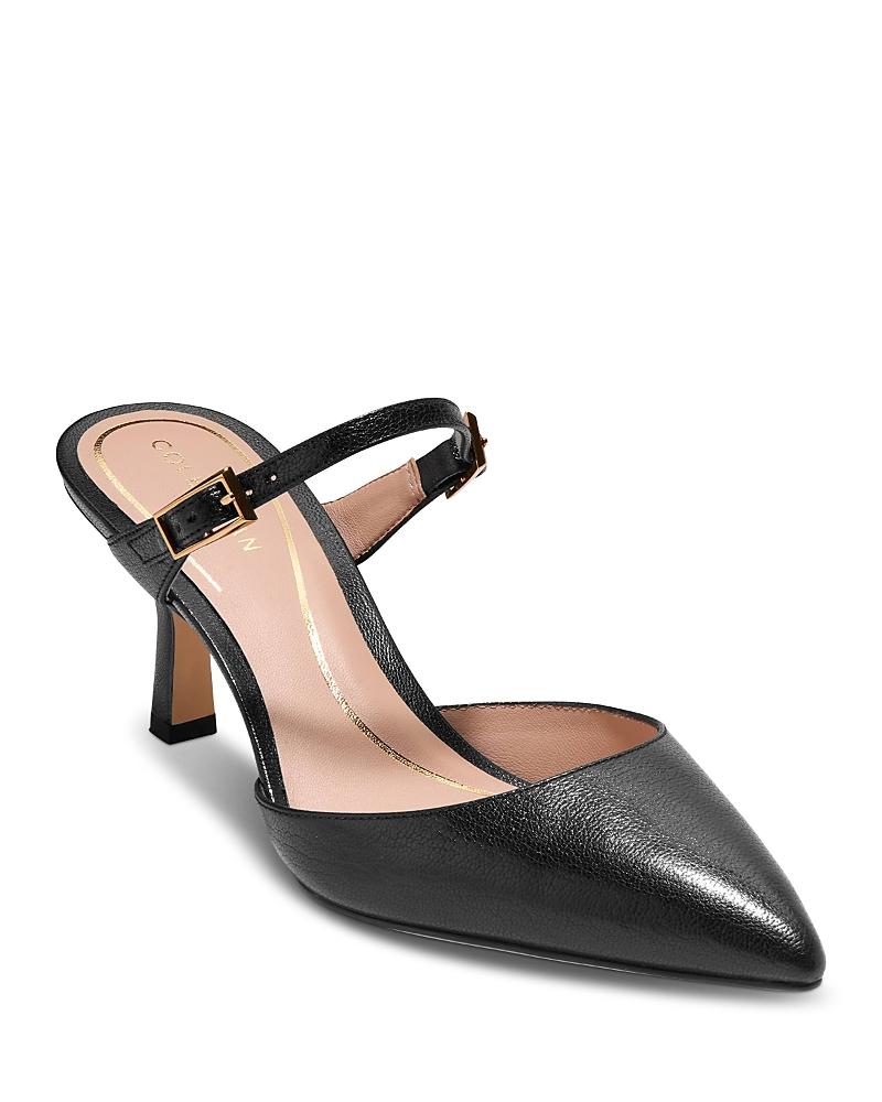 Cole Haan Womens Annalise Buckled Mule Pumps Product Image