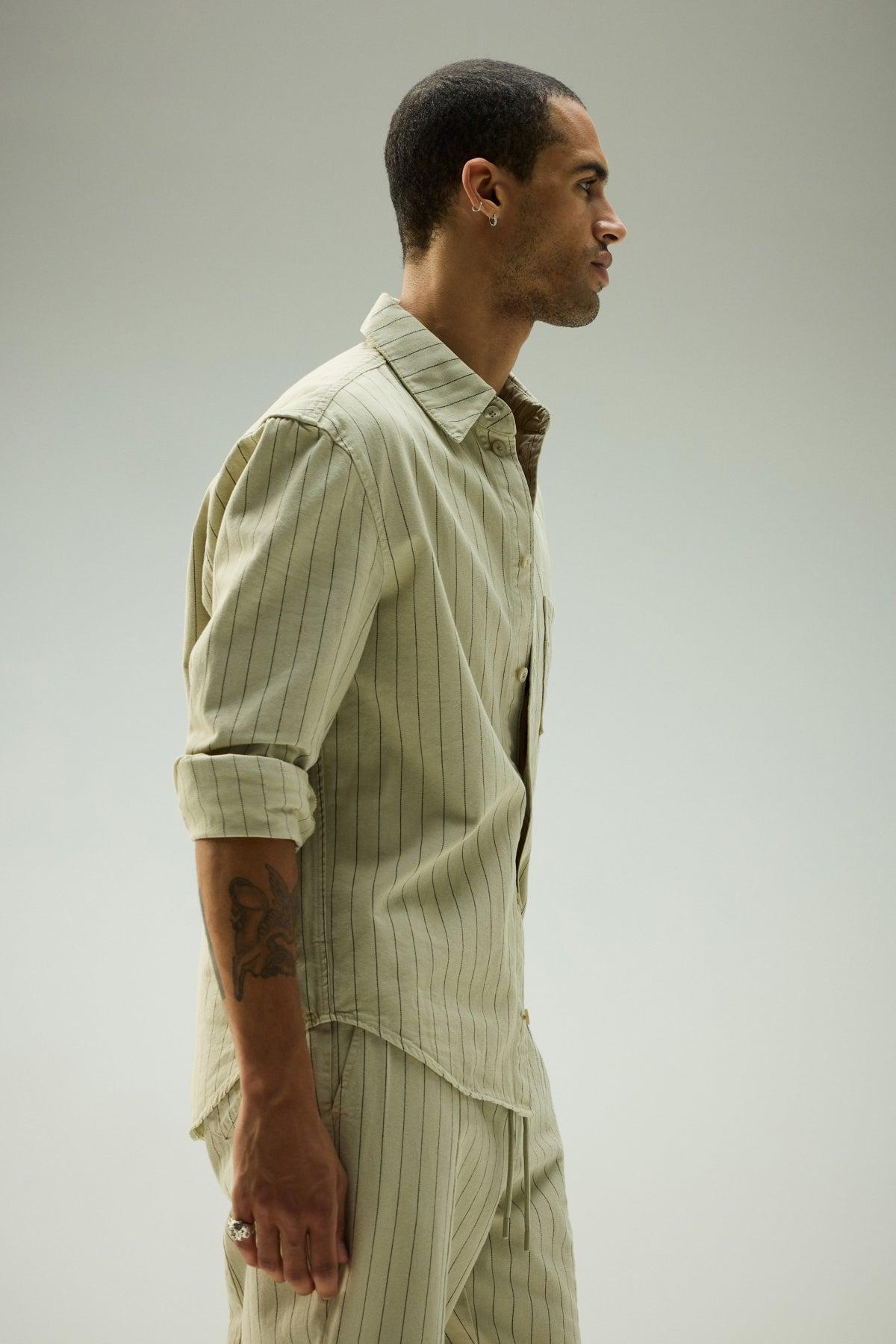 Long Sleeve Shirt Male Product Image