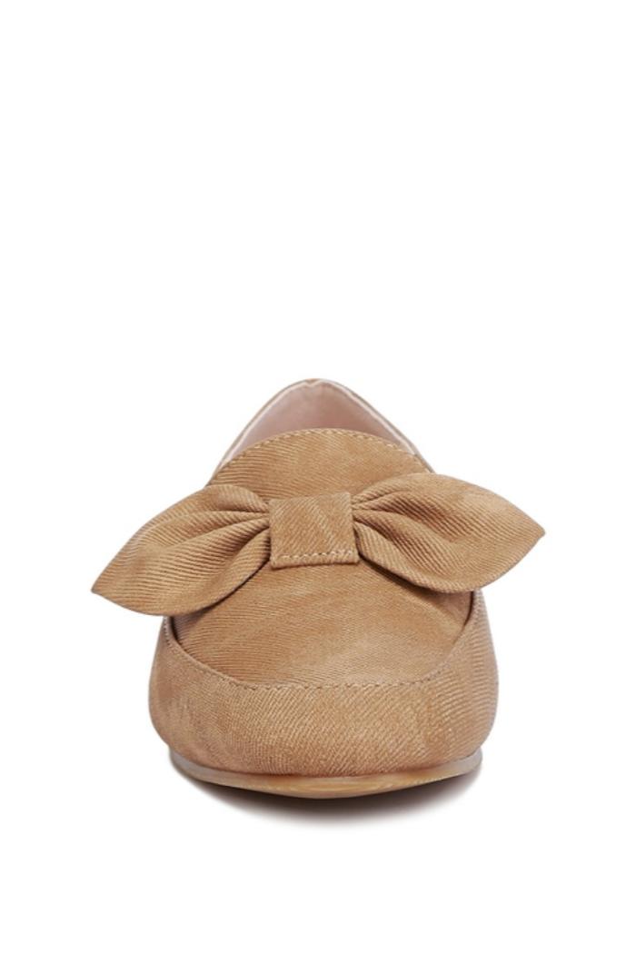 Waveney Bow Embellished Loafers Product Image