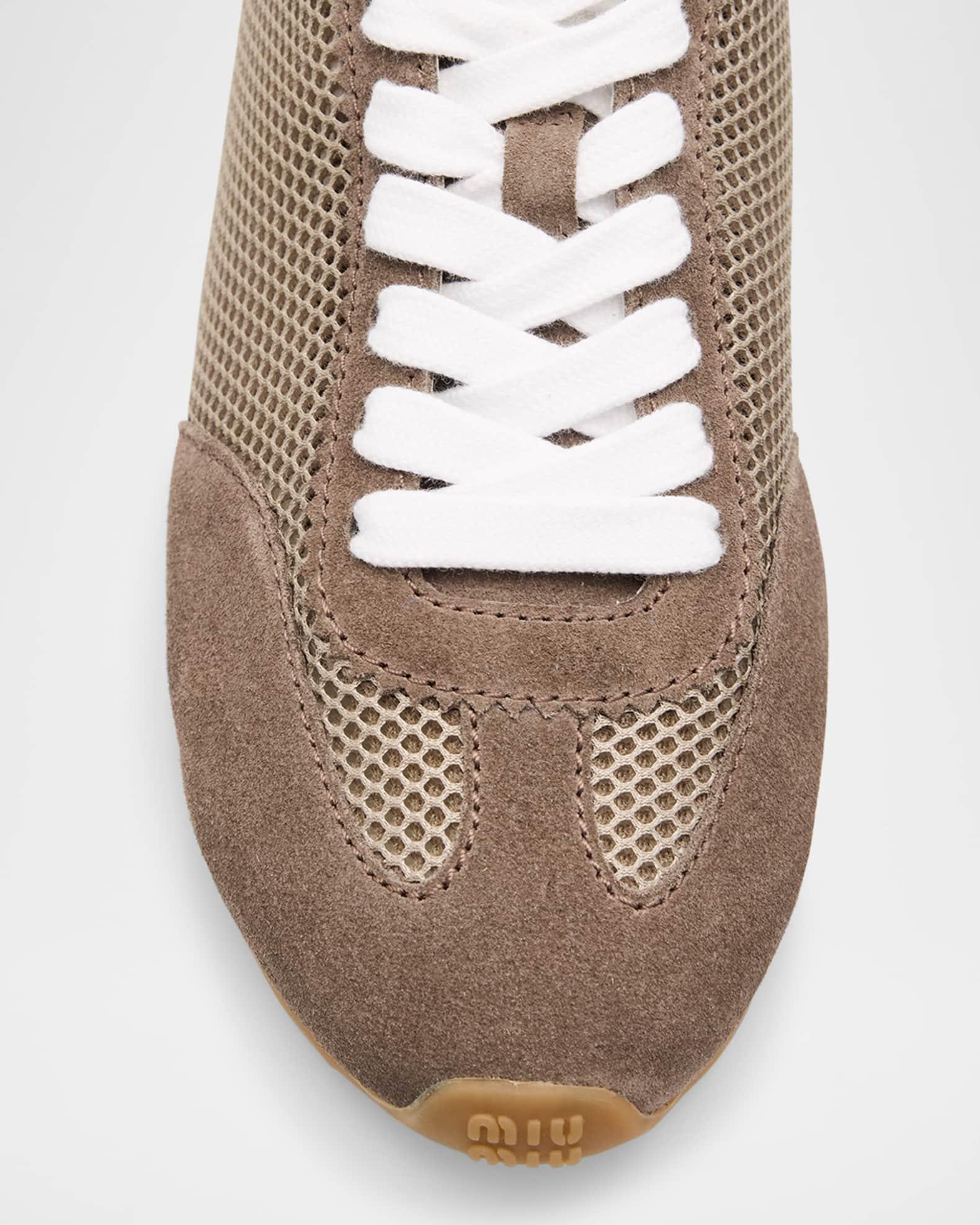 Collapse Low-Top Suede Sneakers Product Image