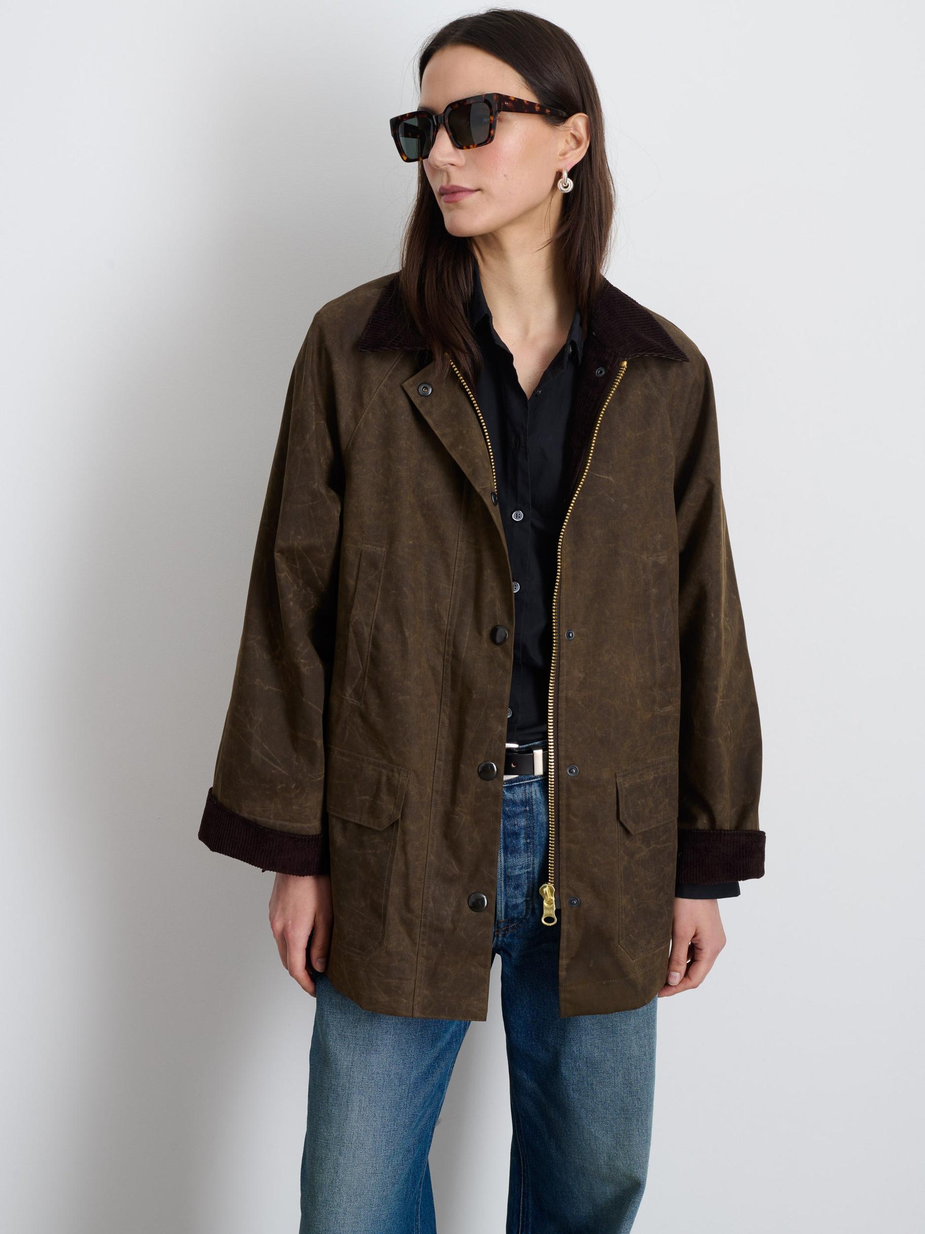 Chiltern Street Jacket In Waxed Cotton Product Image
