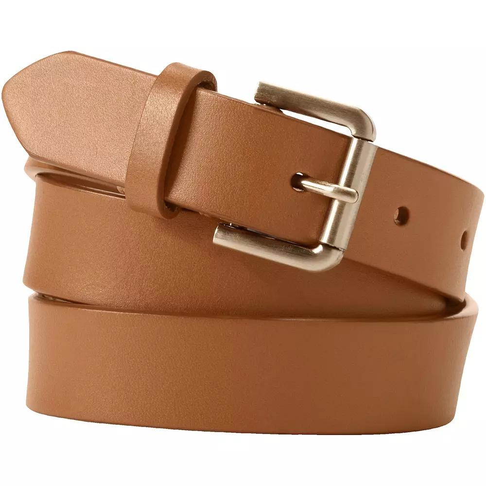 Women's Lands' End Classic Leather Belt,  Product Image