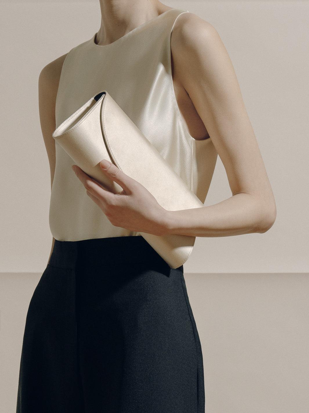 The Opera Clutch in Satin Product Image