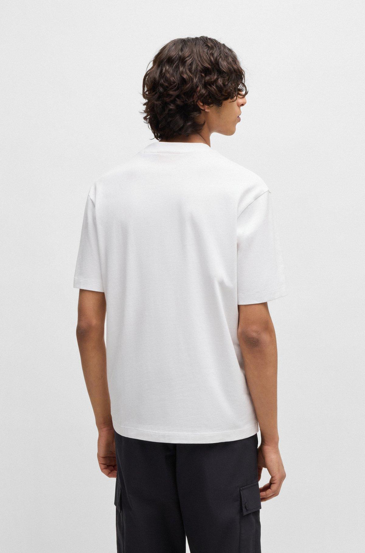 HUGO x RB cotton-jersey T-shirt with degradé bull graphic Product Image