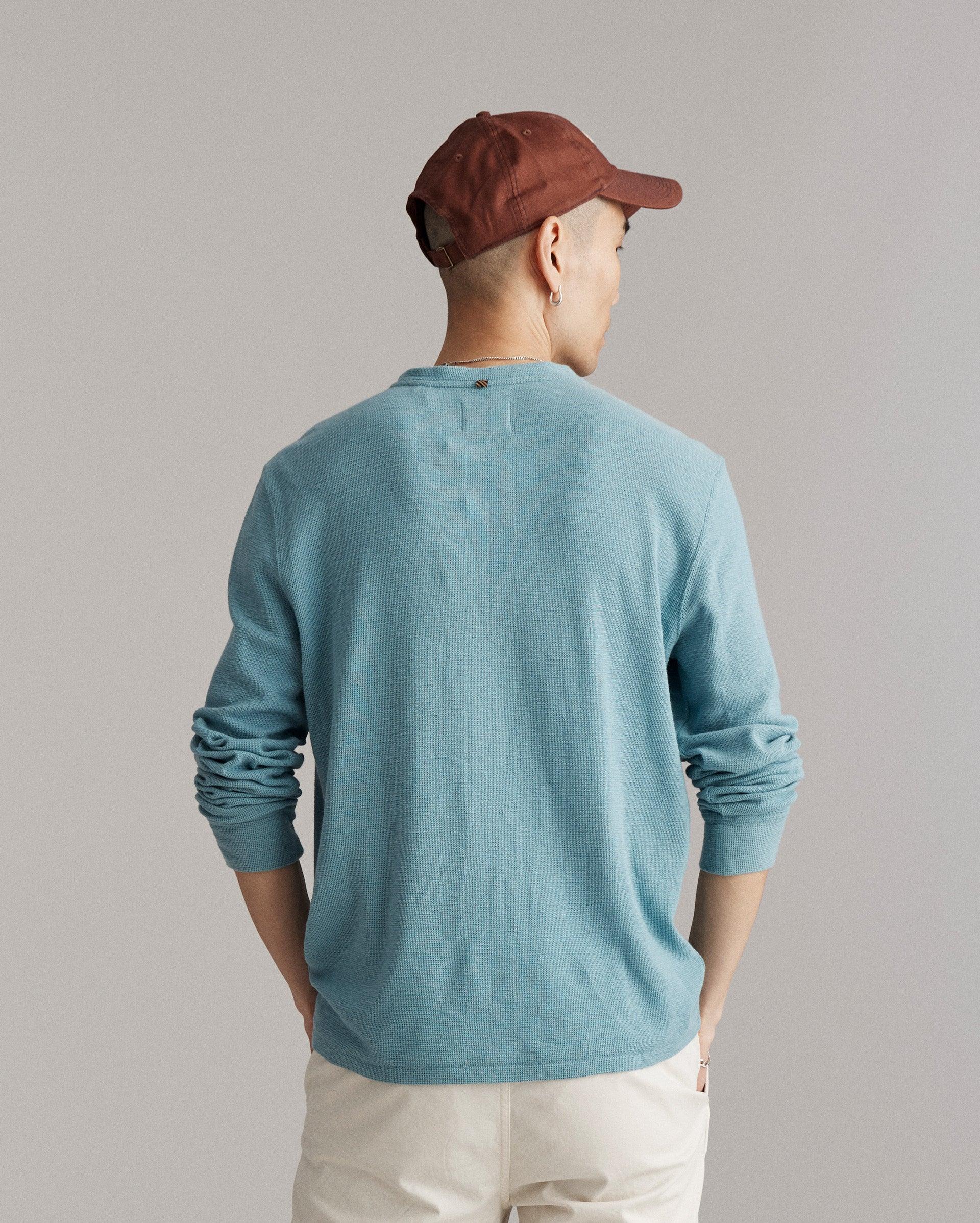 Slub Tuck Henley -  Product Image