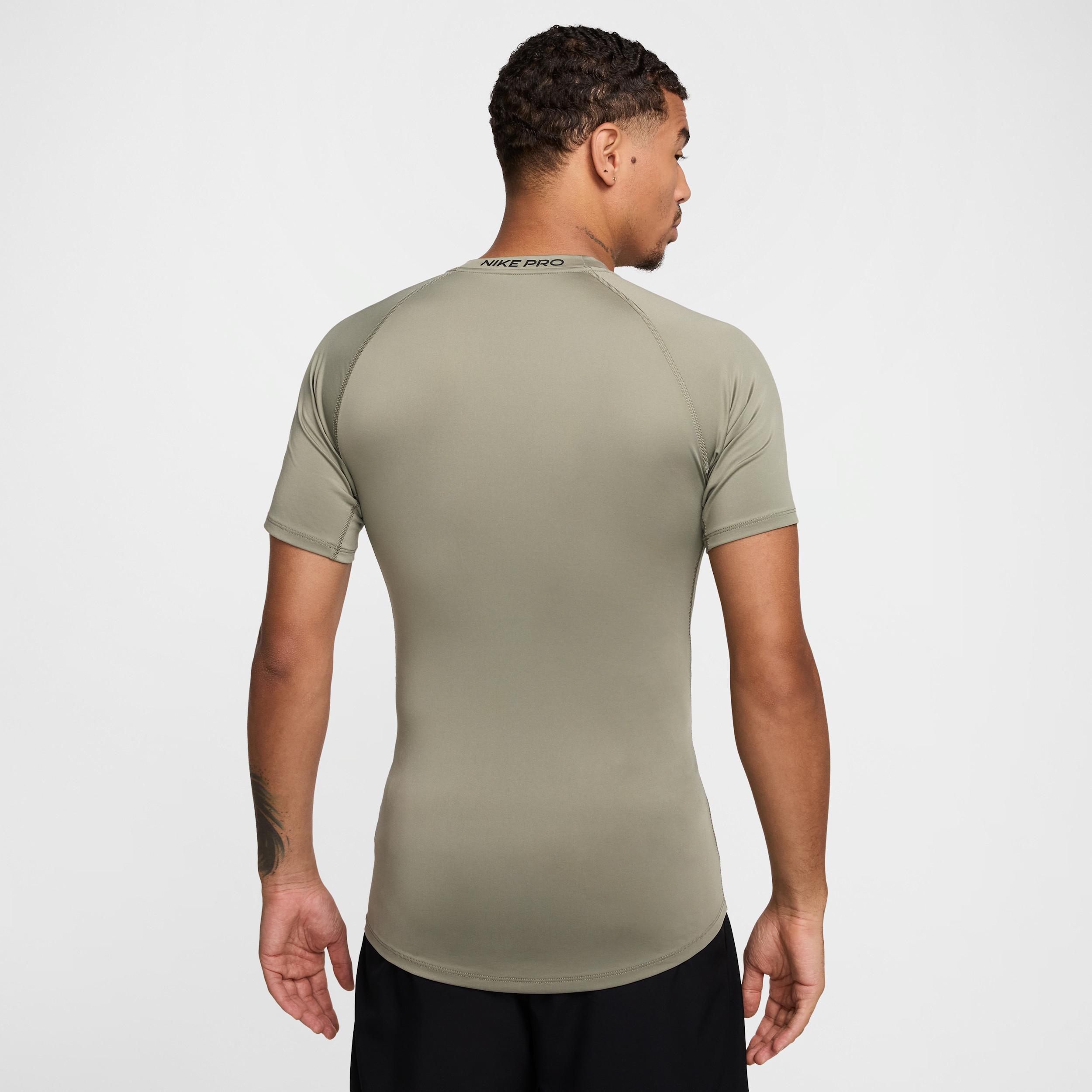Mens Nike Pro Dri-FIT Tight Short-Sleeve Fitness Top | FB7932-320 Product Image
