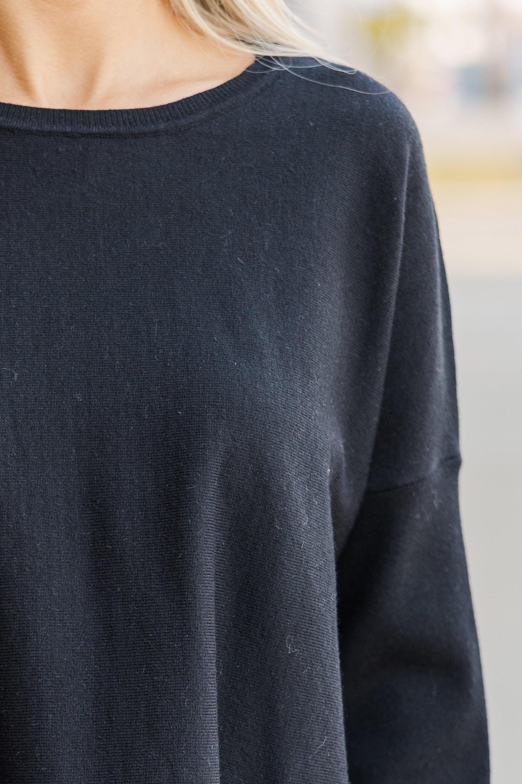 Loving My Life Black Pocket Tunic Female Product Image