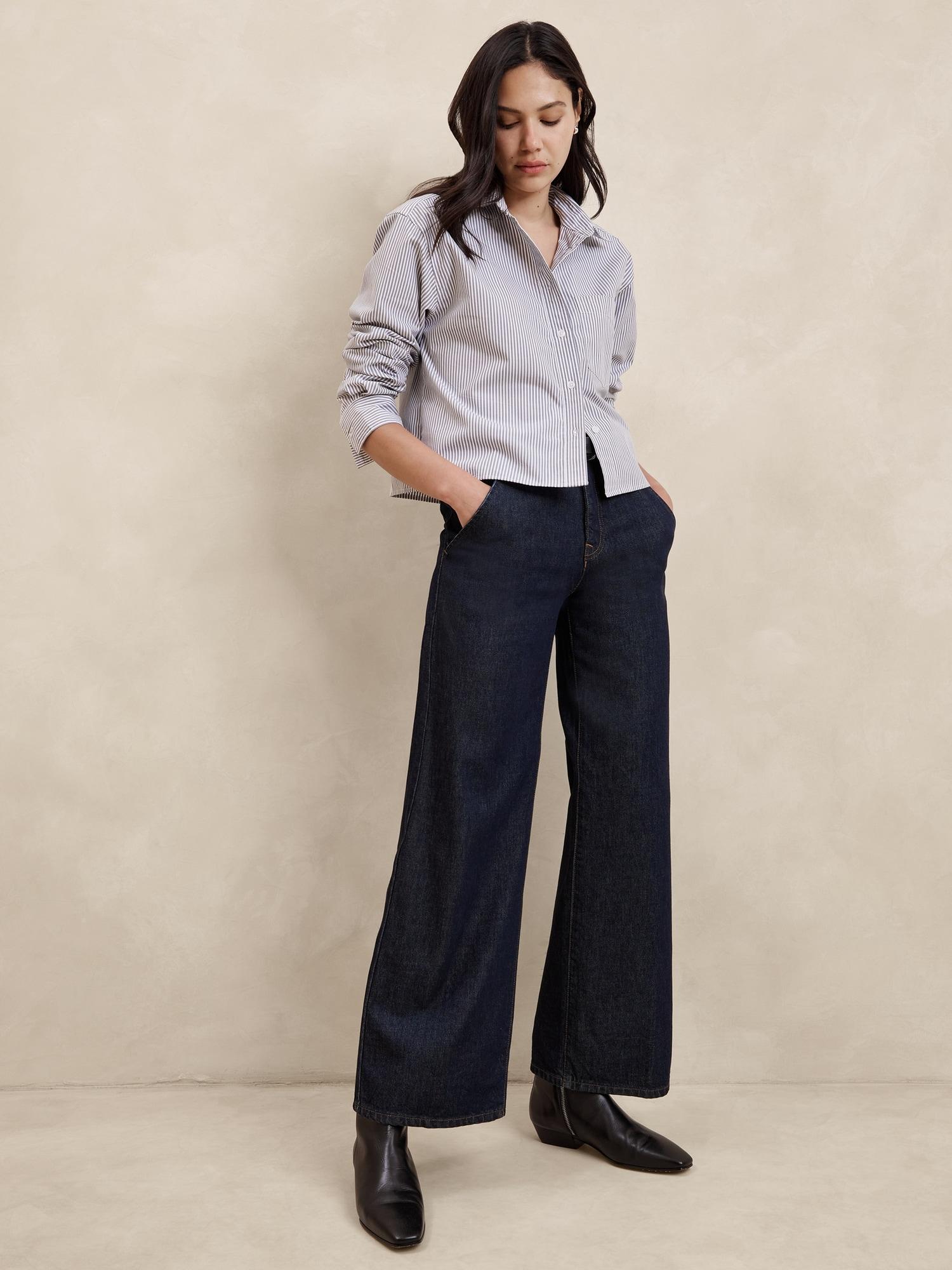 Boxy Button-Down Shirt Product Image