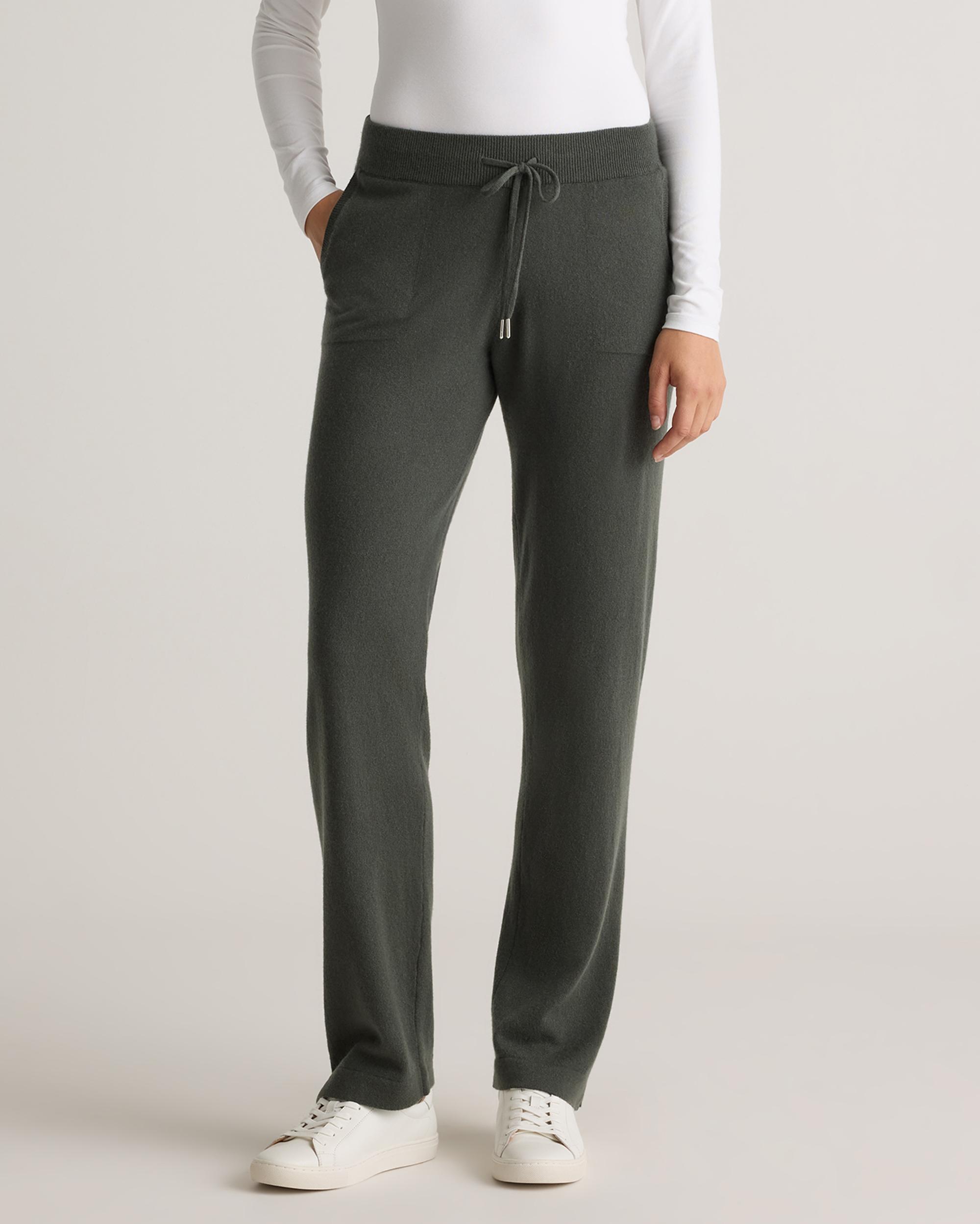 Quince | Women's Mongolian Cashmere Straight Leg Pants Size XS Product Image