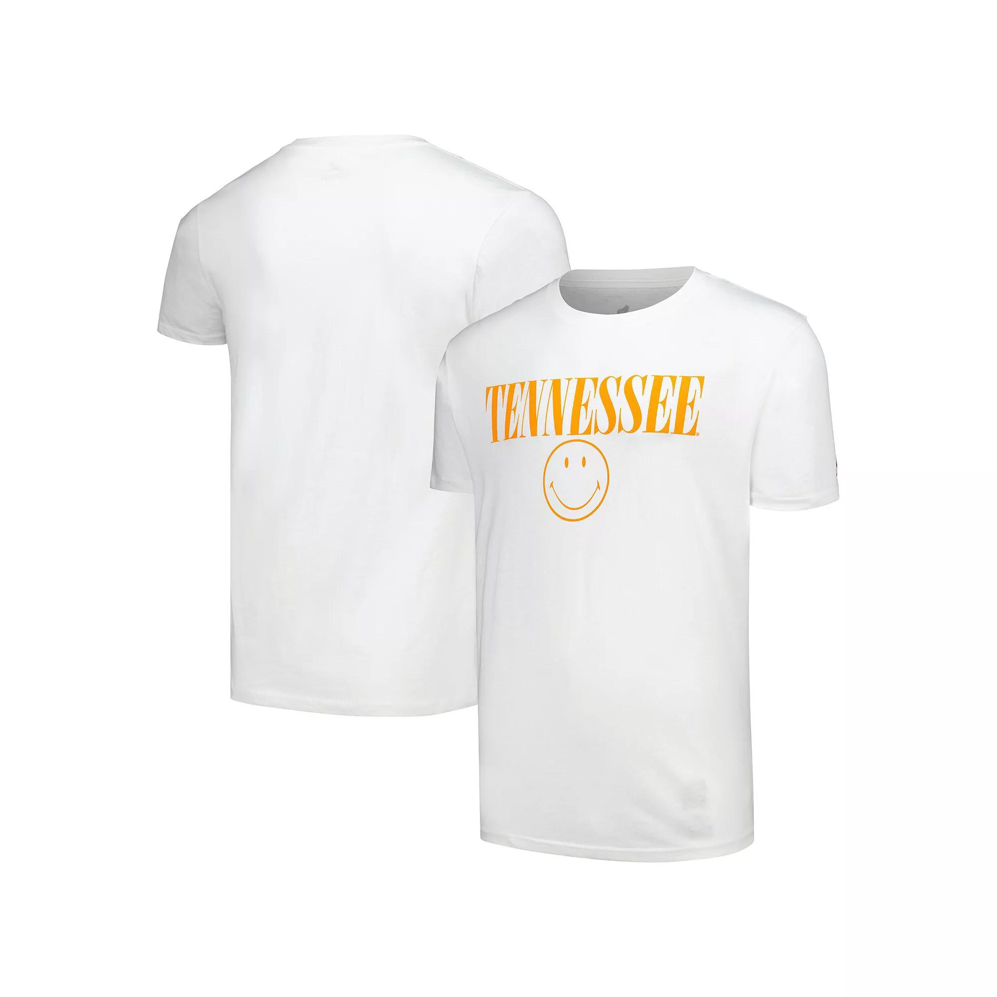 Men's League Collegiate Wear White Tennessee Volunteers Smiley All American T-Shirt,  Product Image