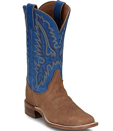 Justin Womens Peyton Bent Rail Leather Western Boots Product Image